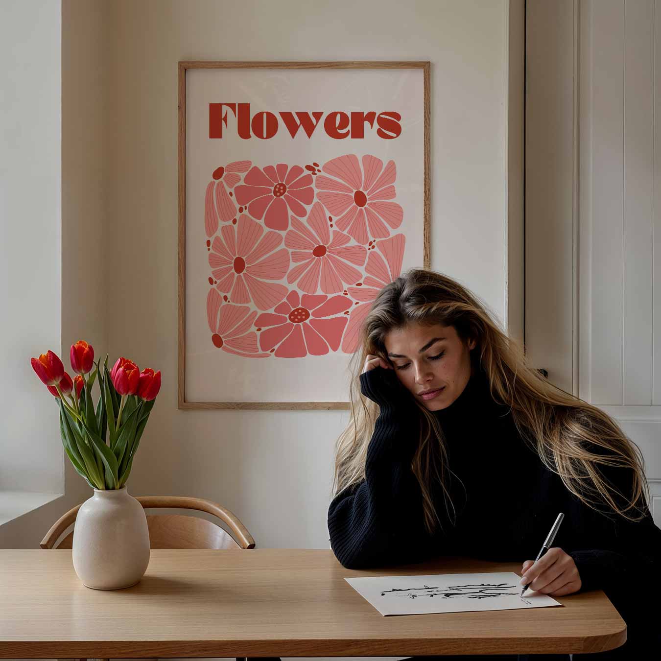 Bloemenpracht Poster-WallArtistic