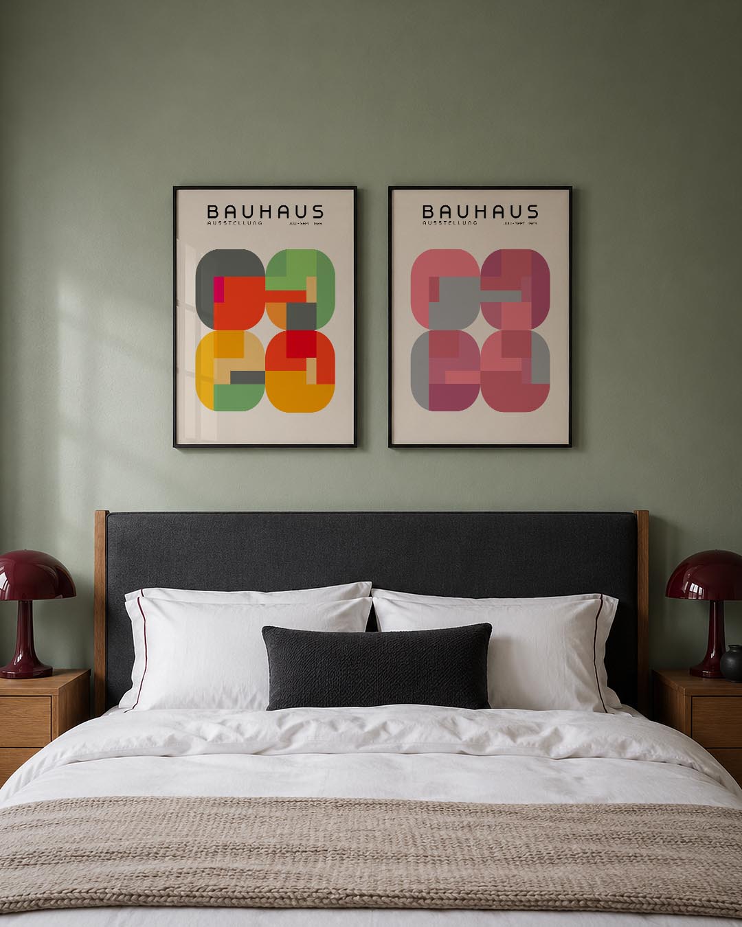 Vorm en kleurenspel Posterset