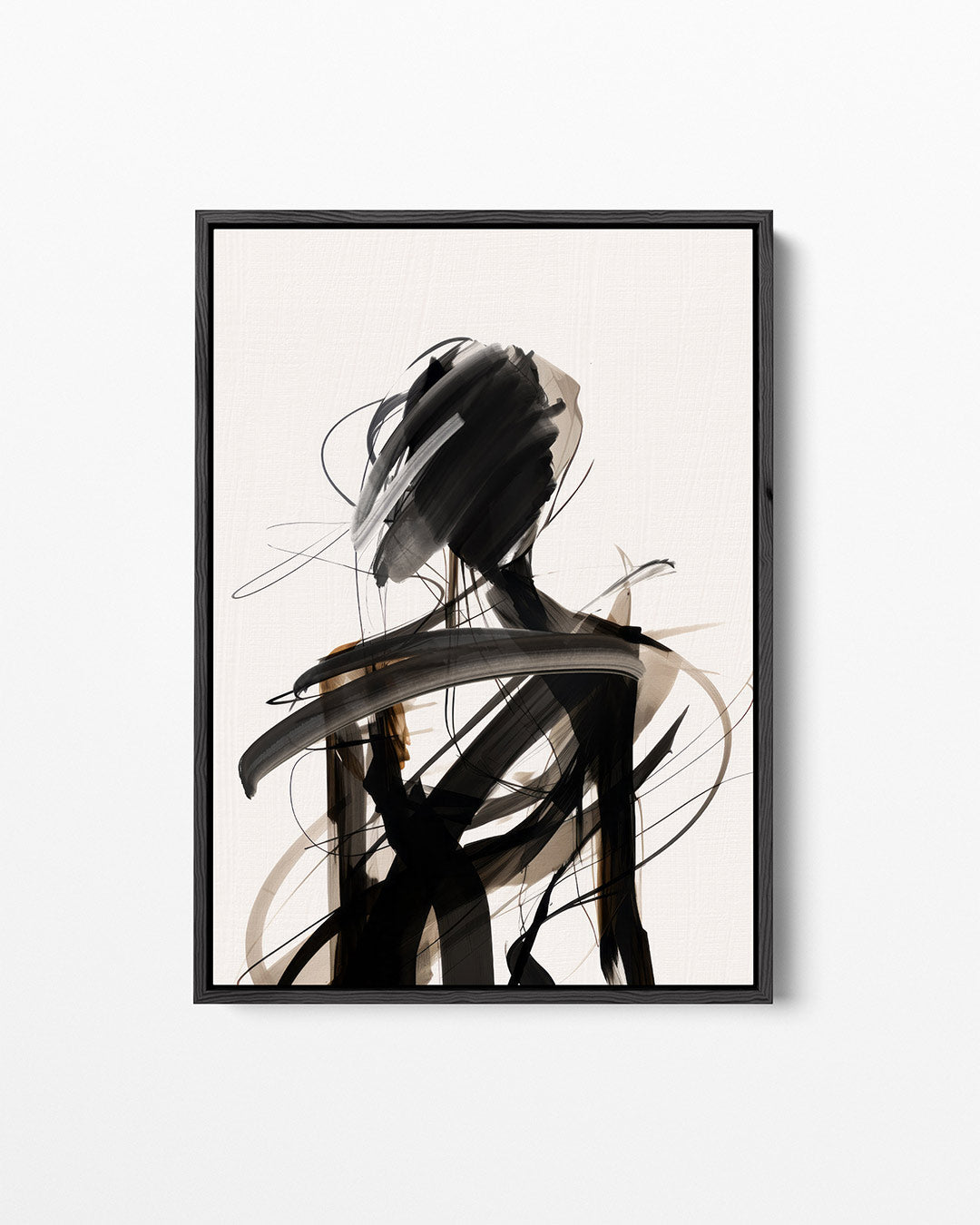 Dynamische lijnfiguur Kunstwerk