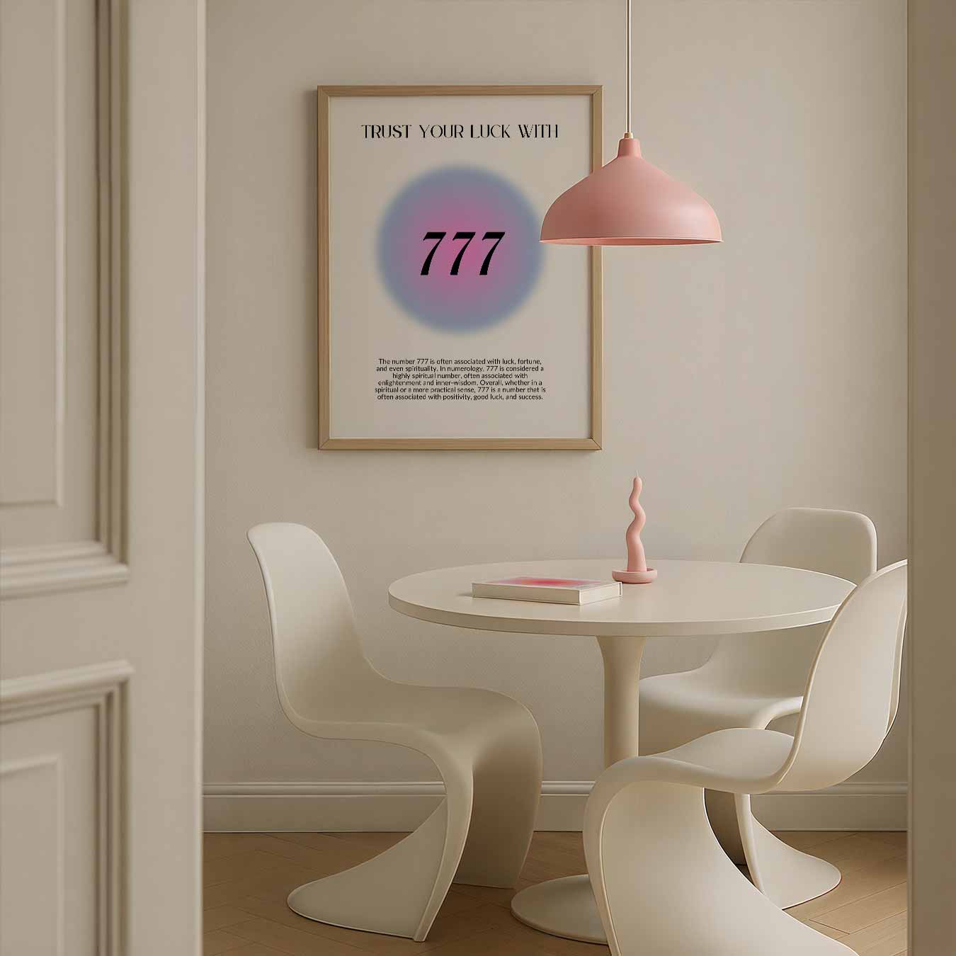 Geluksnummer 777 Poster-WallArtistic