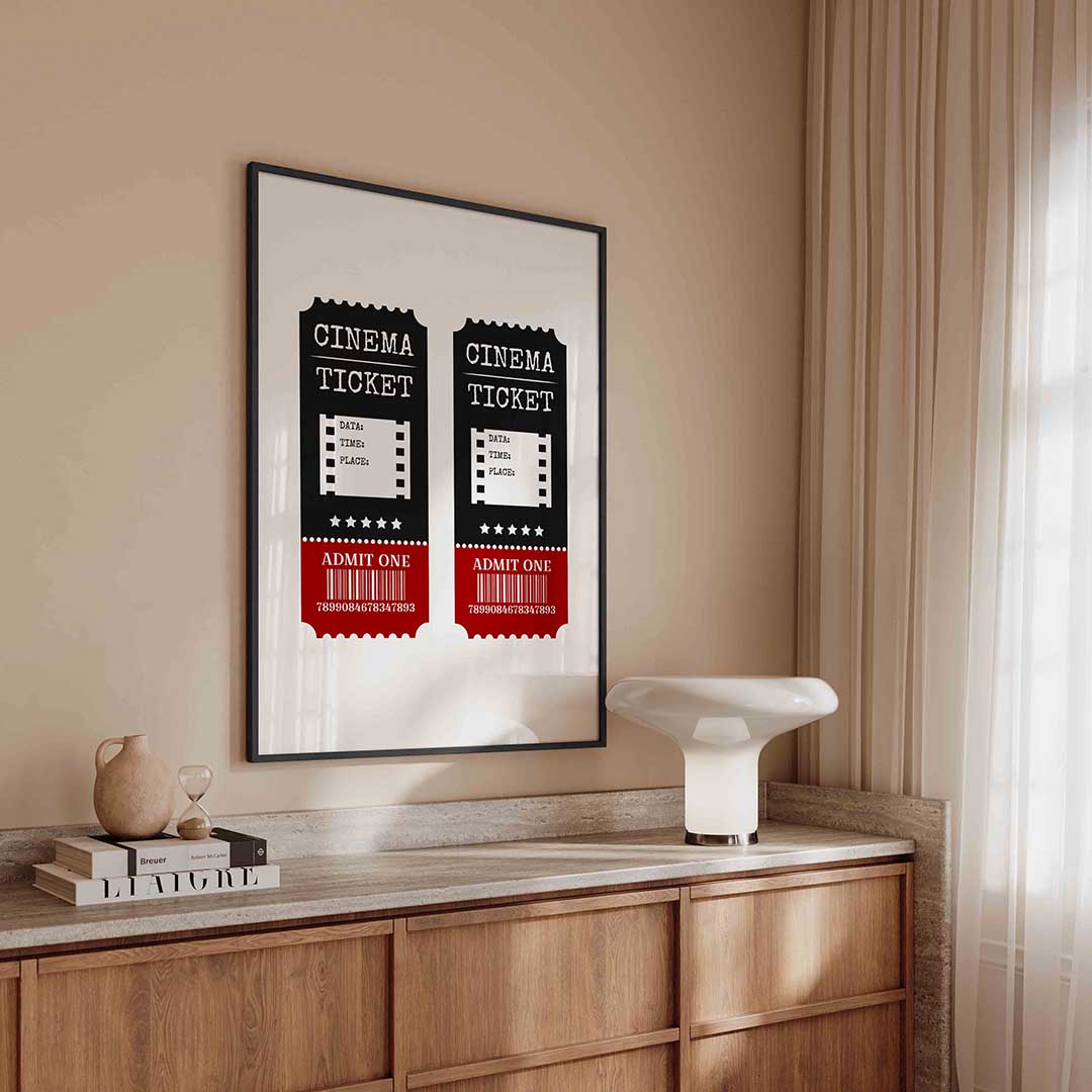 Cinema ticket Poster