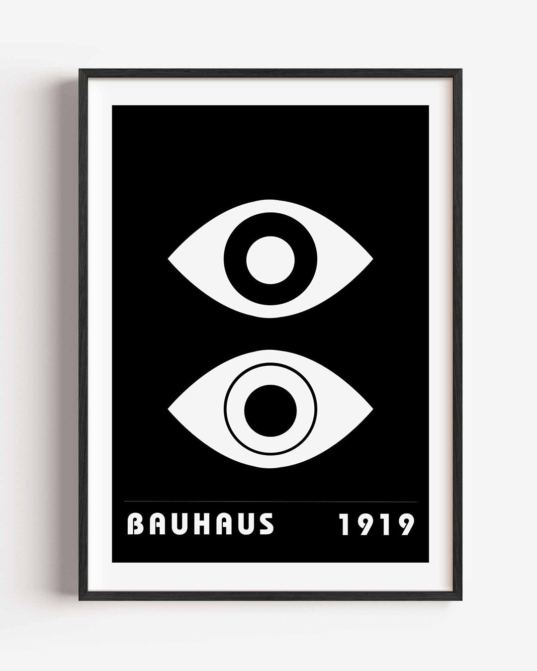 Oogvormen en lijnen Poster