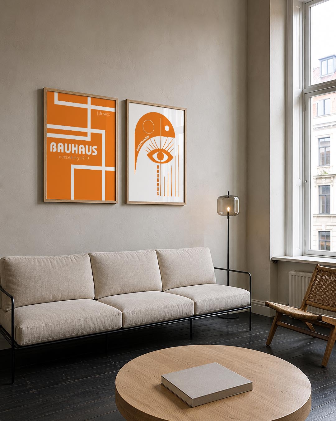 Lijnen en kleurvlakken Posterset