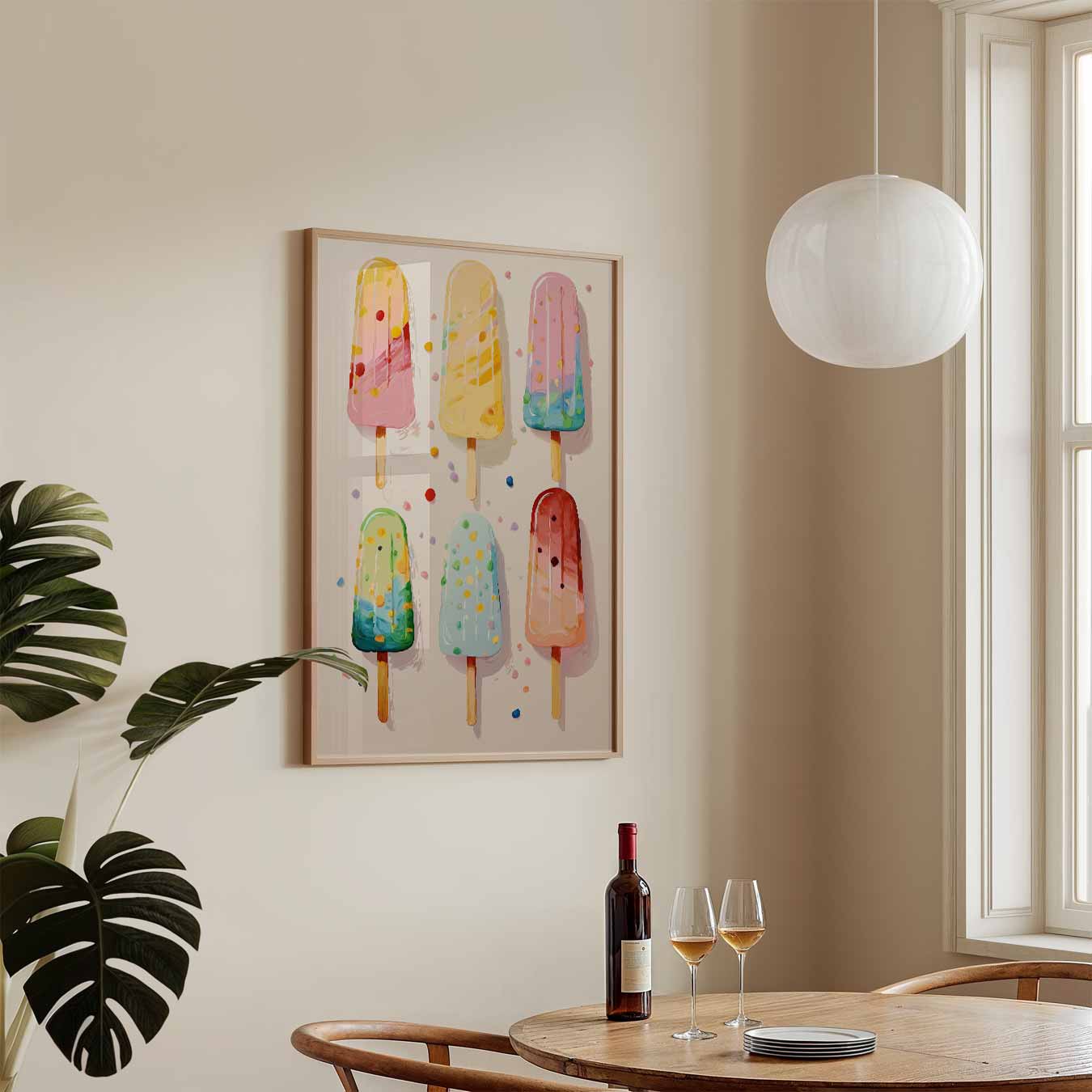 Zomerse IJsjes Poster-WallArtistic