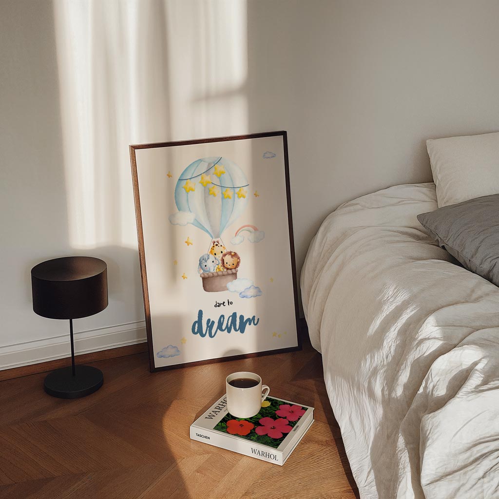 Dromerige Dieren Avontuur Poster-WallArtistic
