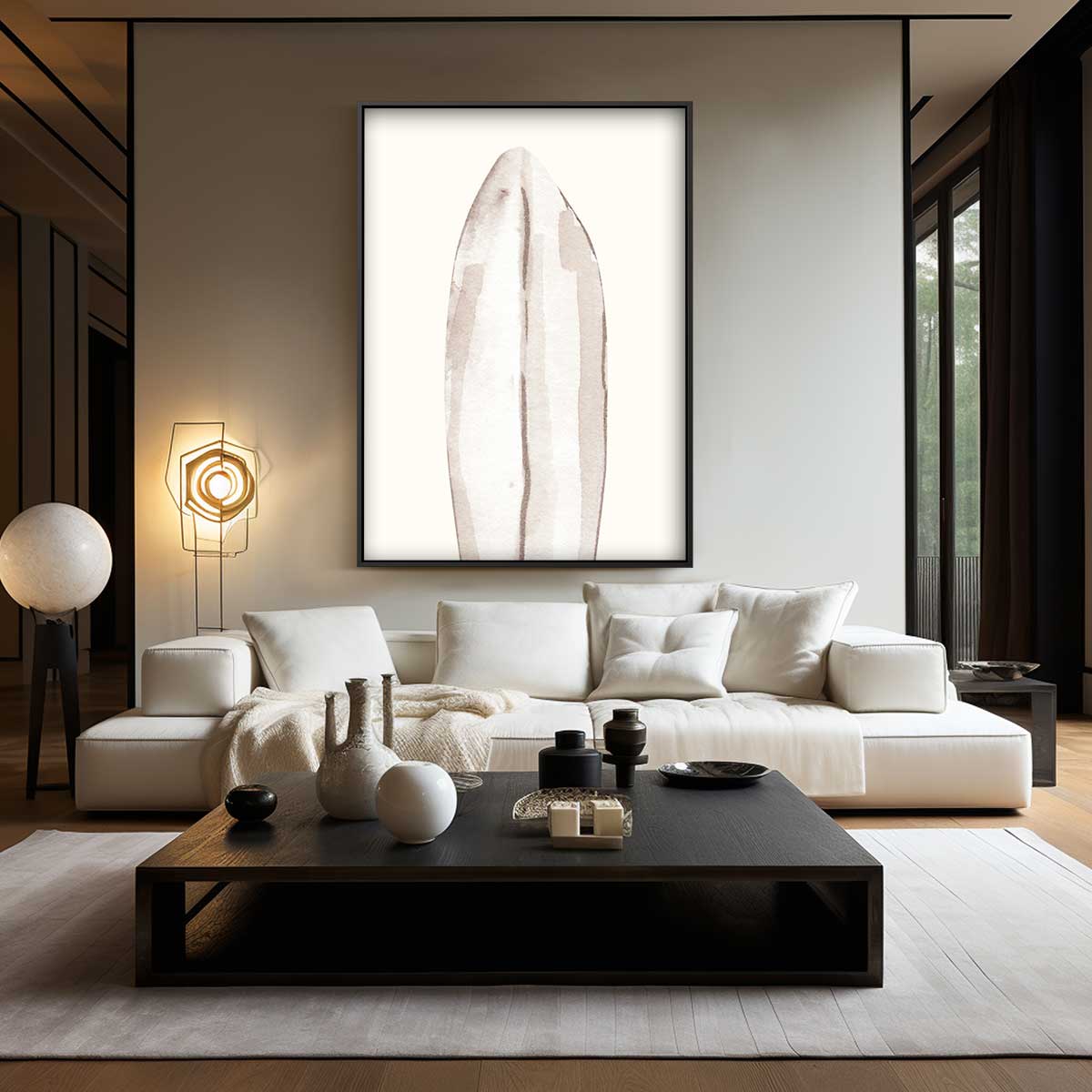 Natuurgetrouwe Veerprint op Canvas Kunstwerk-canvas-dibond-plexiglas-wanddecoratie-WallArtistic