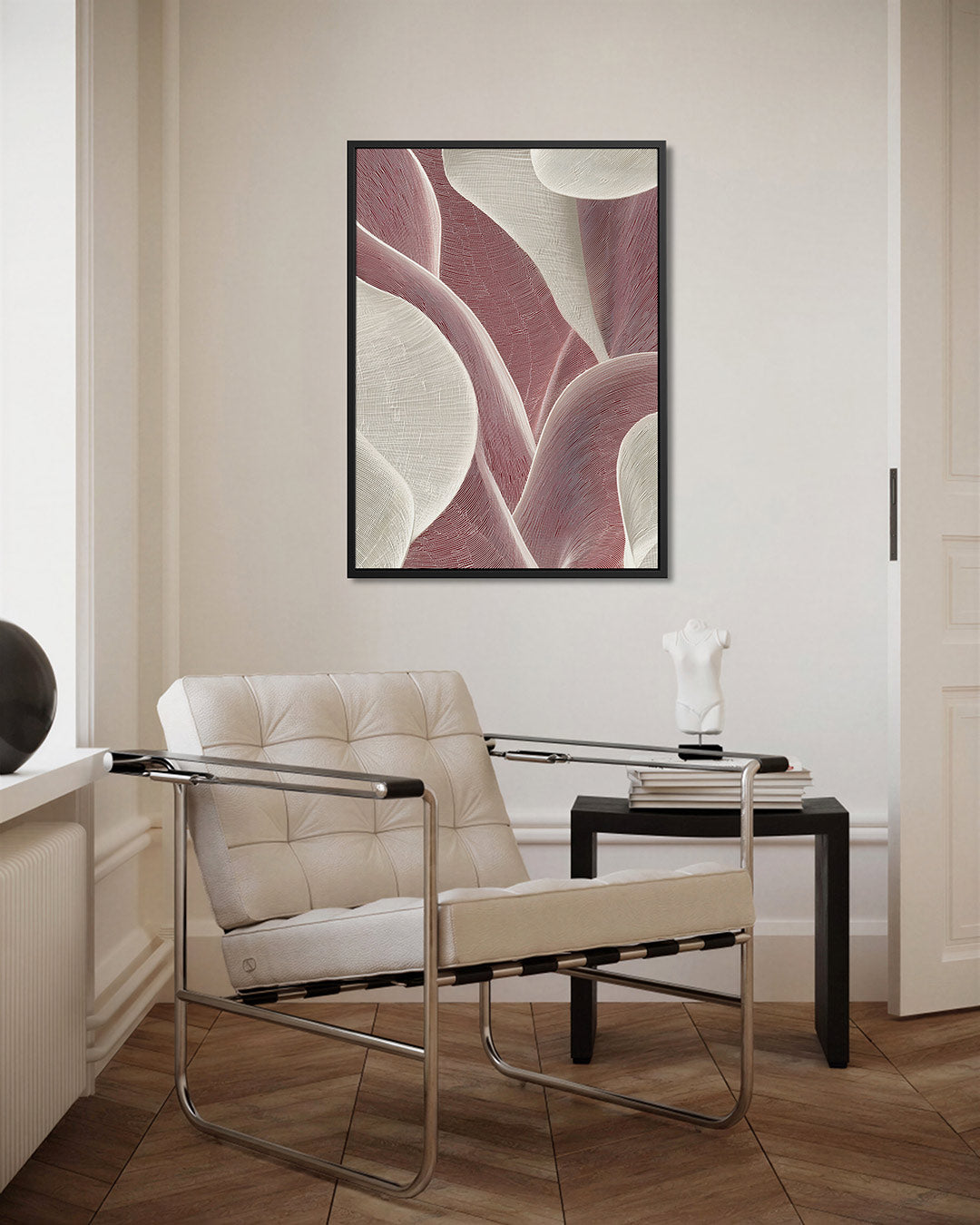 Golvende lijnen Kunstwerk