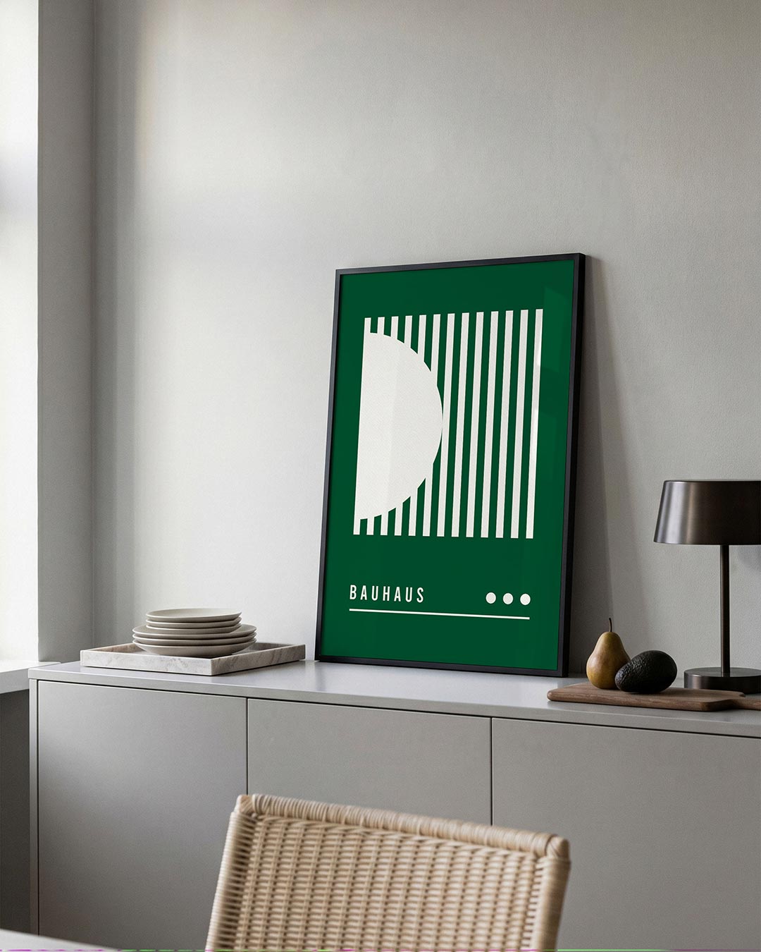 Lijnen en vlakken Poster