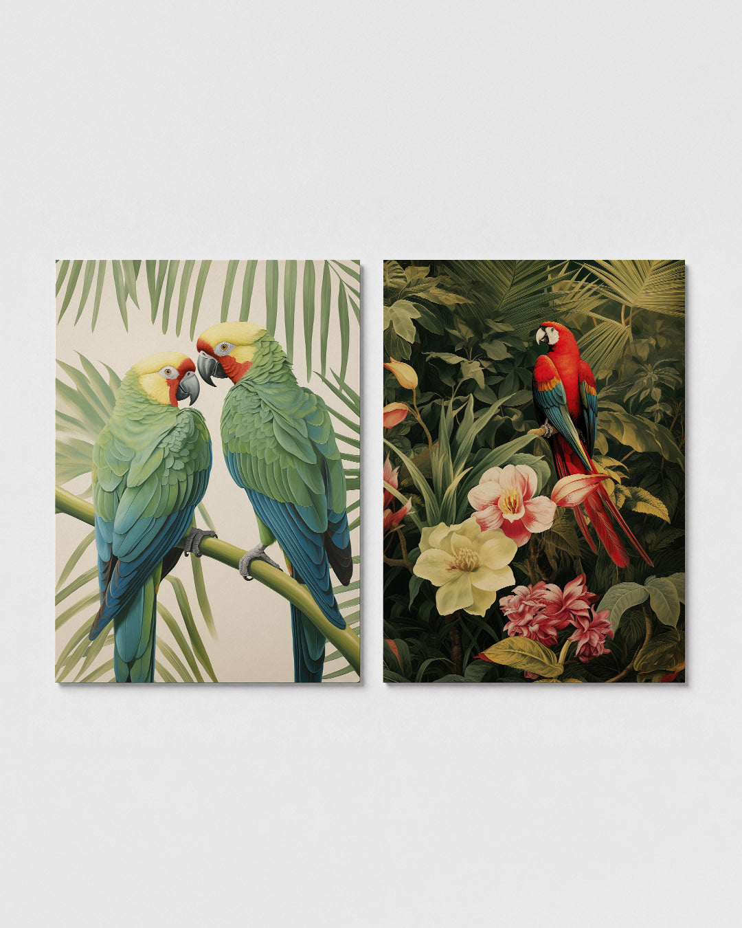 Tropische vogels Posterset