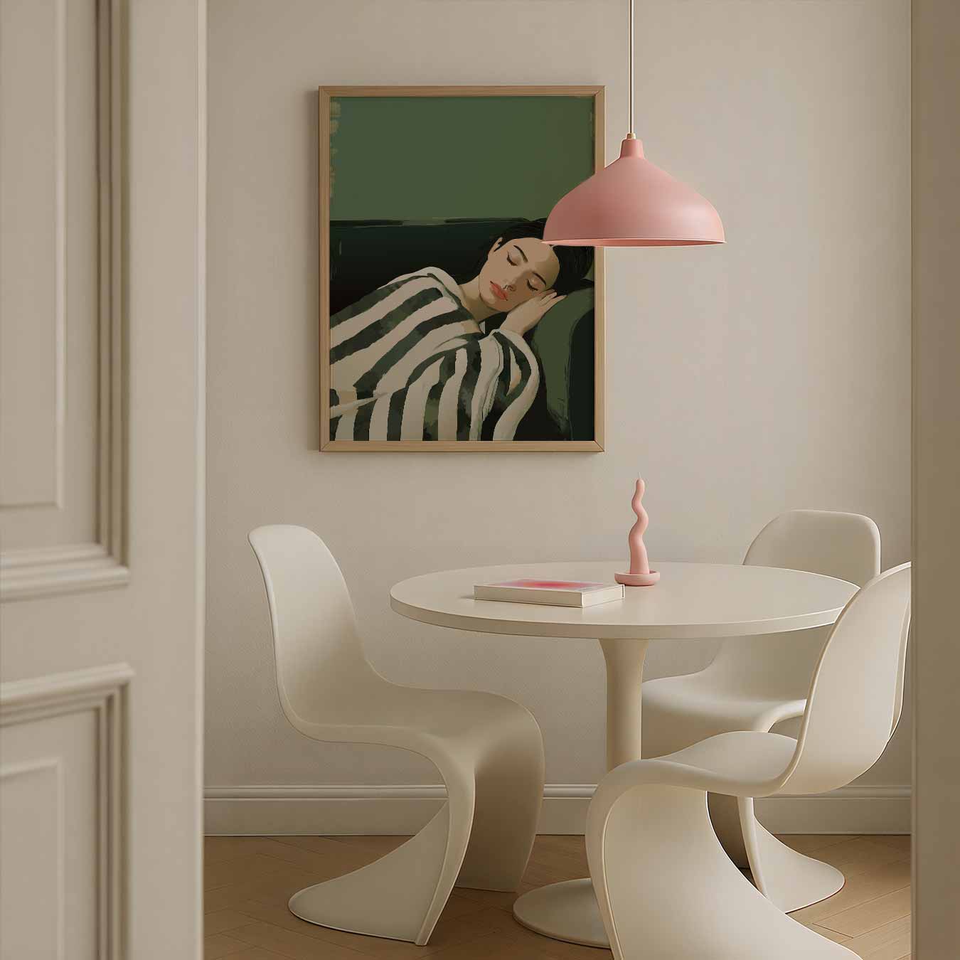 Dromerige Slaapkamer Poster-WallArtistic