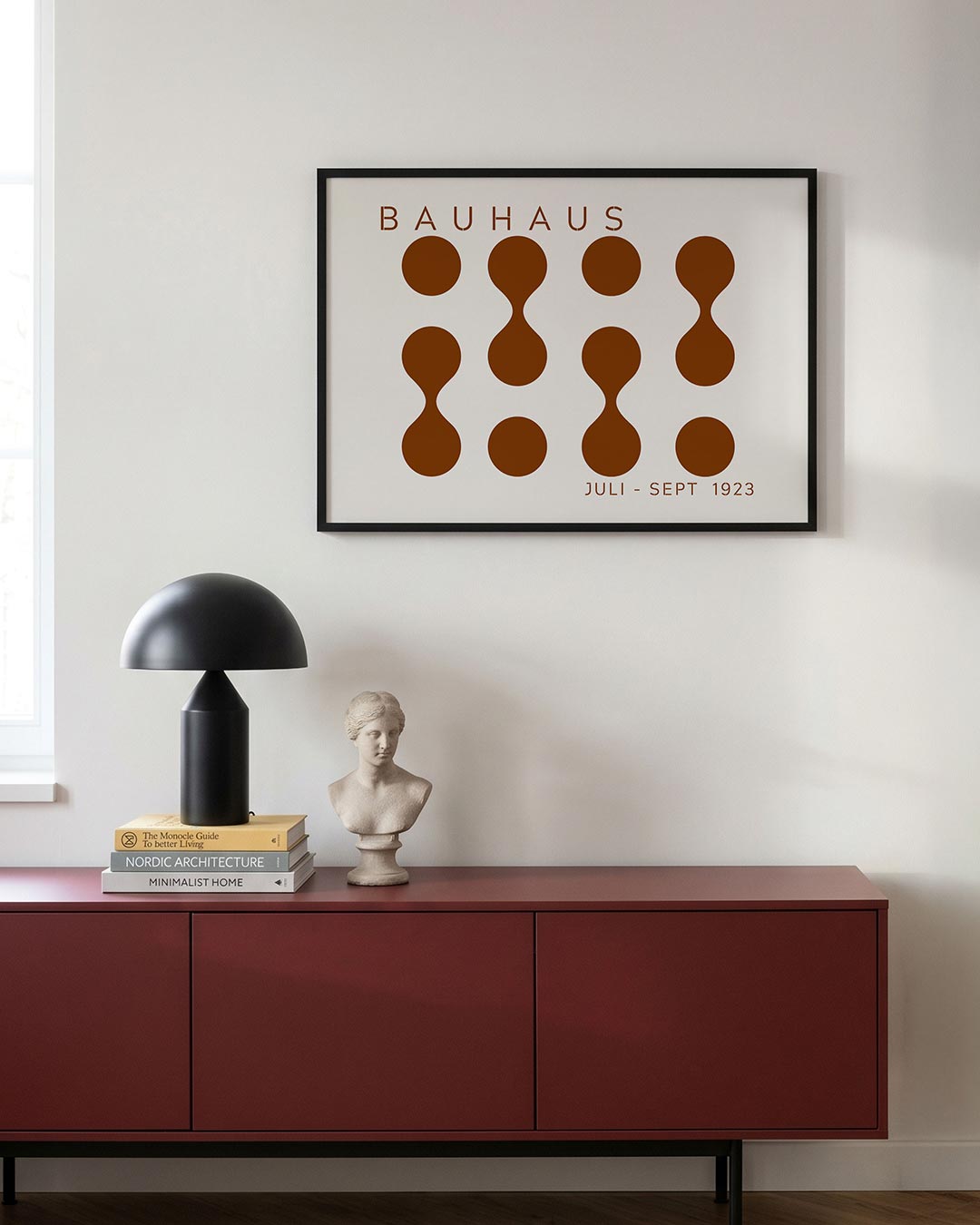 Vormritme en balans Poster
