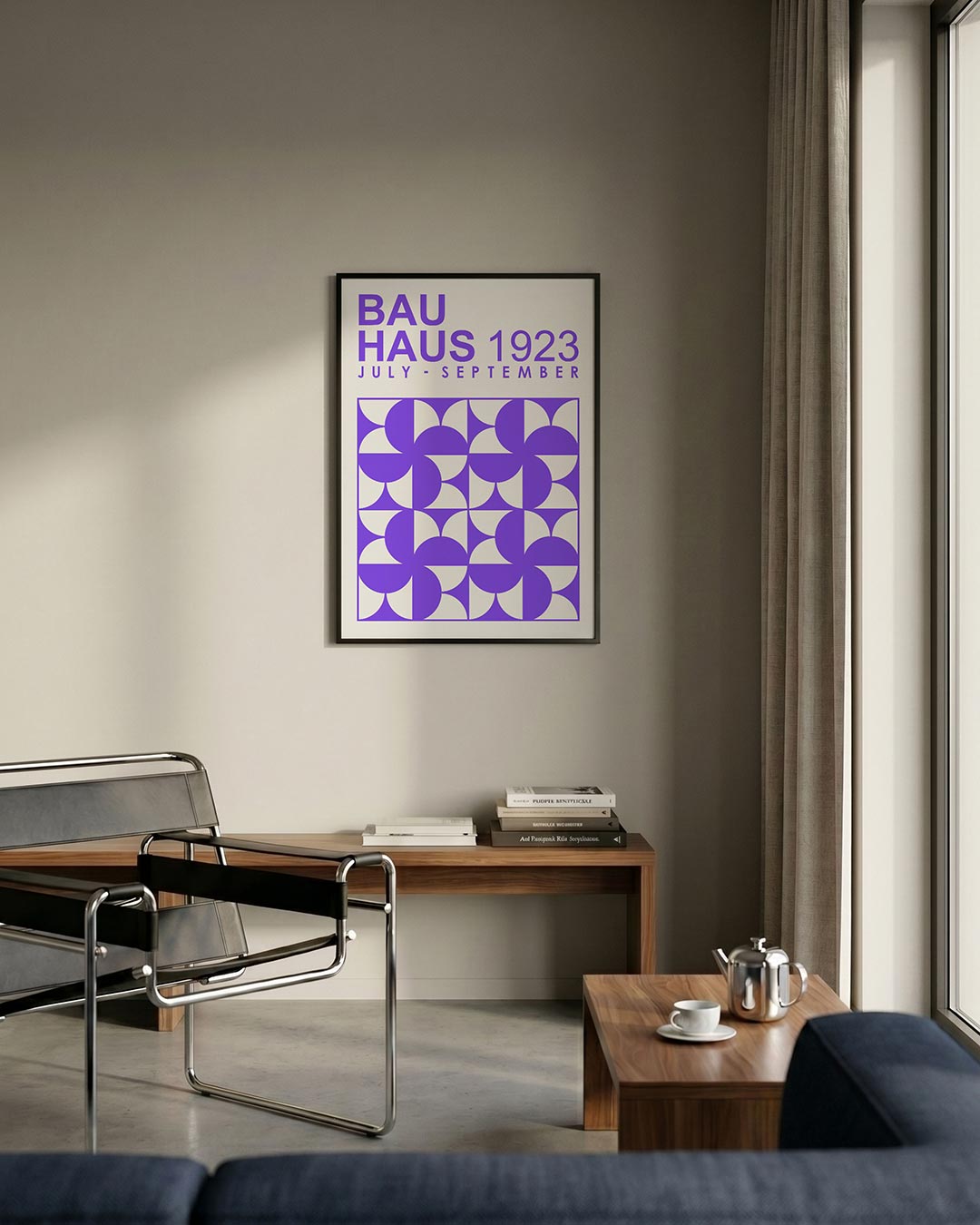 Vormritme en kleur Poster