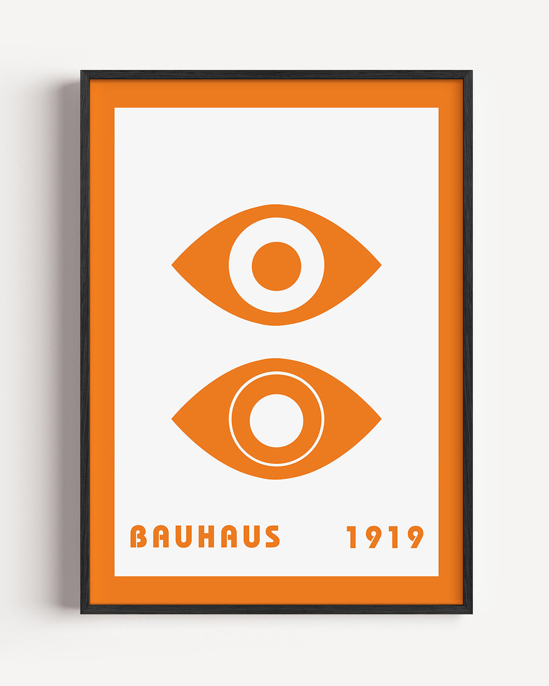 Oogvormen en kleur Poster