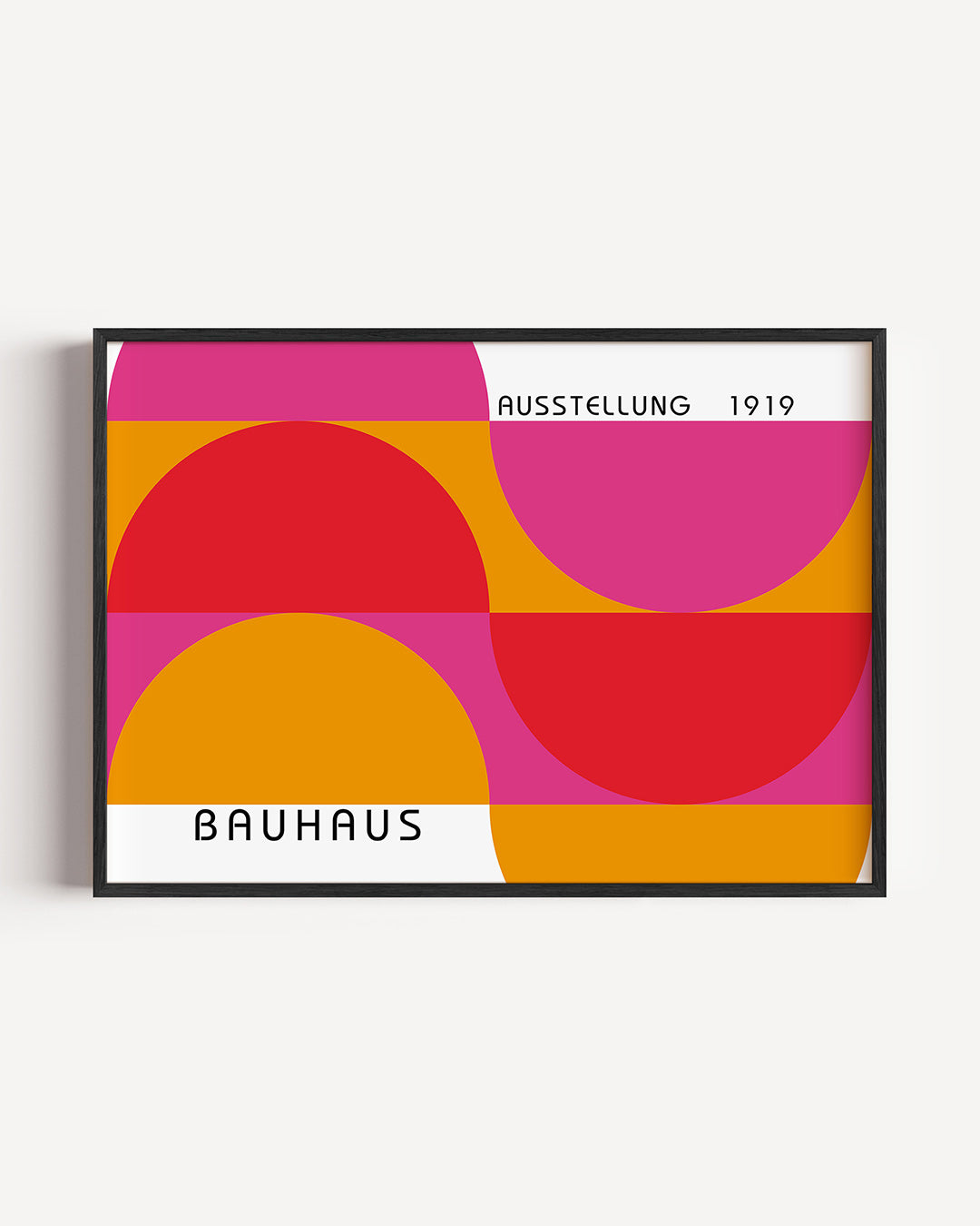 Vormritme en kleur Poster