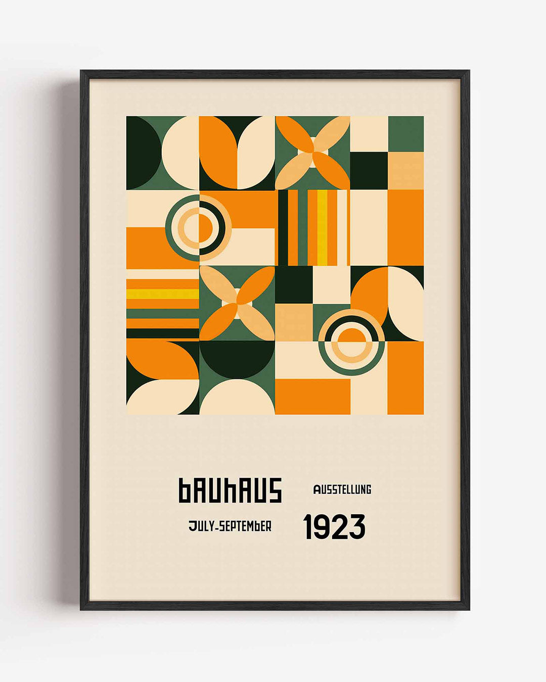 Vormritme en kleur Poster