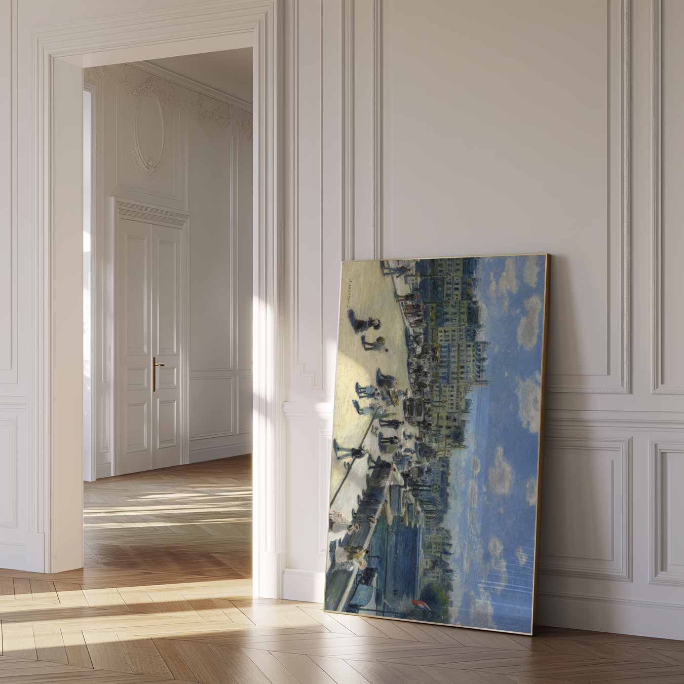 Impressionistische Stadsgezicht Poster-WallArtistic