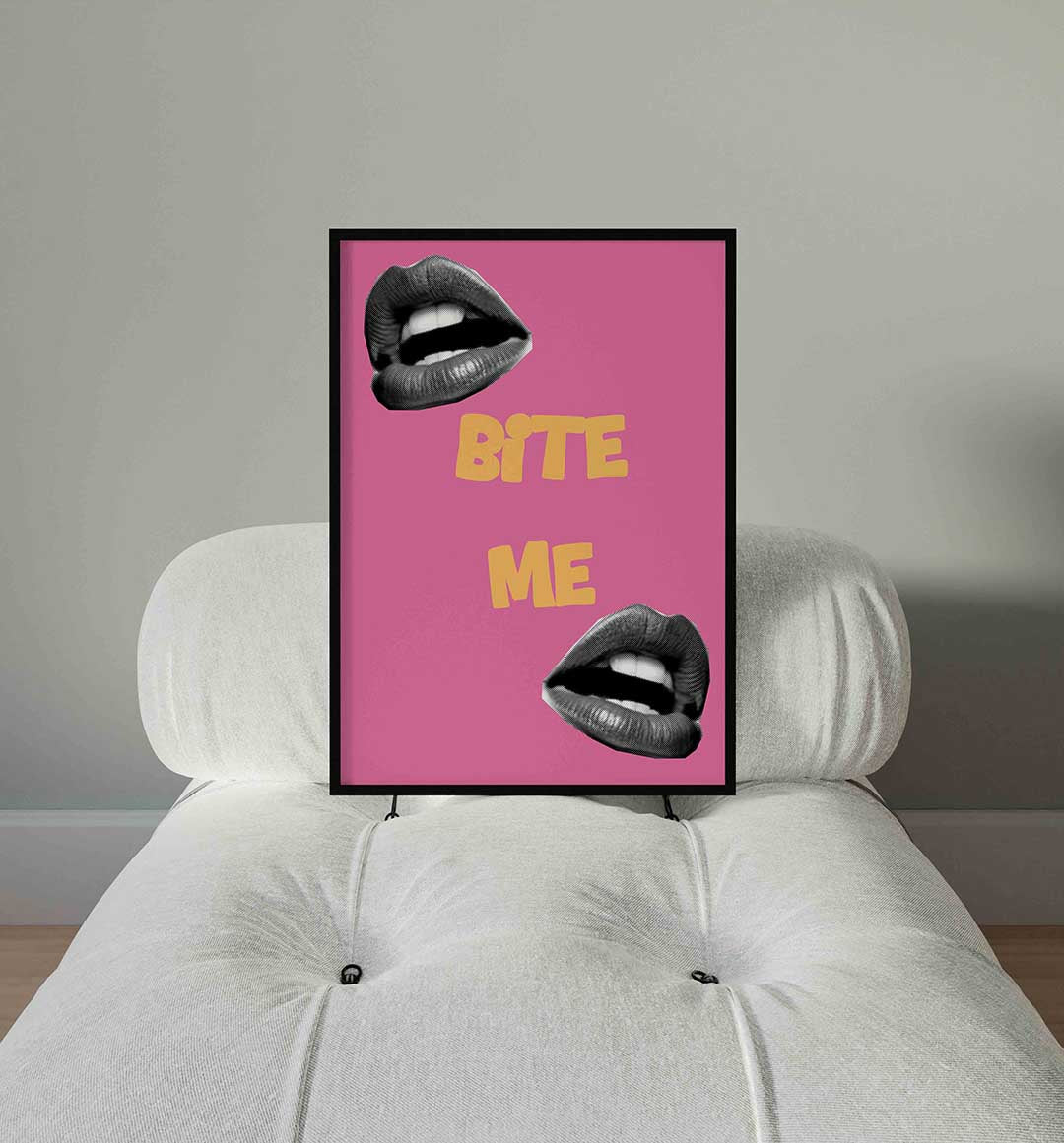 Bite me Poster