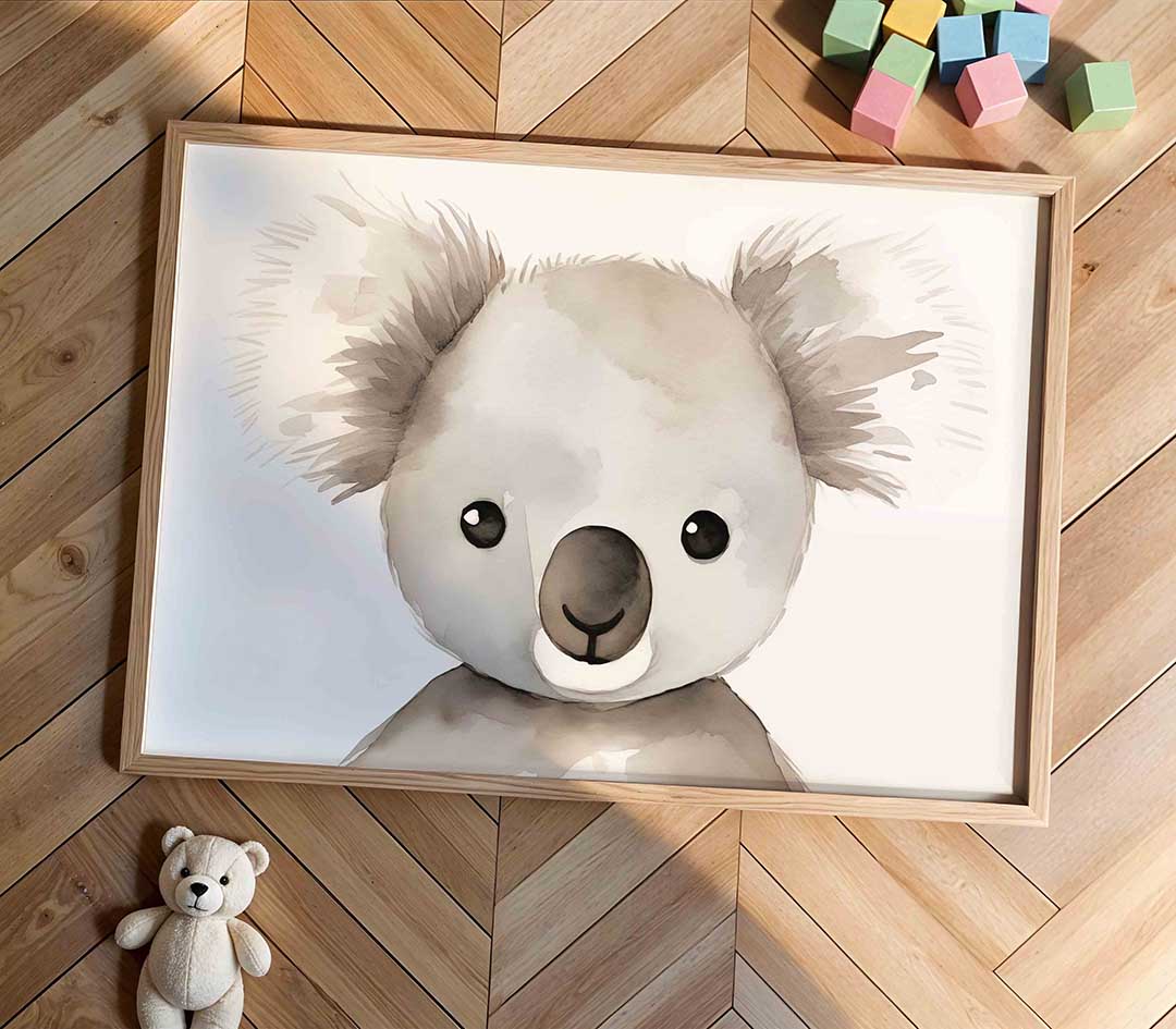 Koala portret Poster