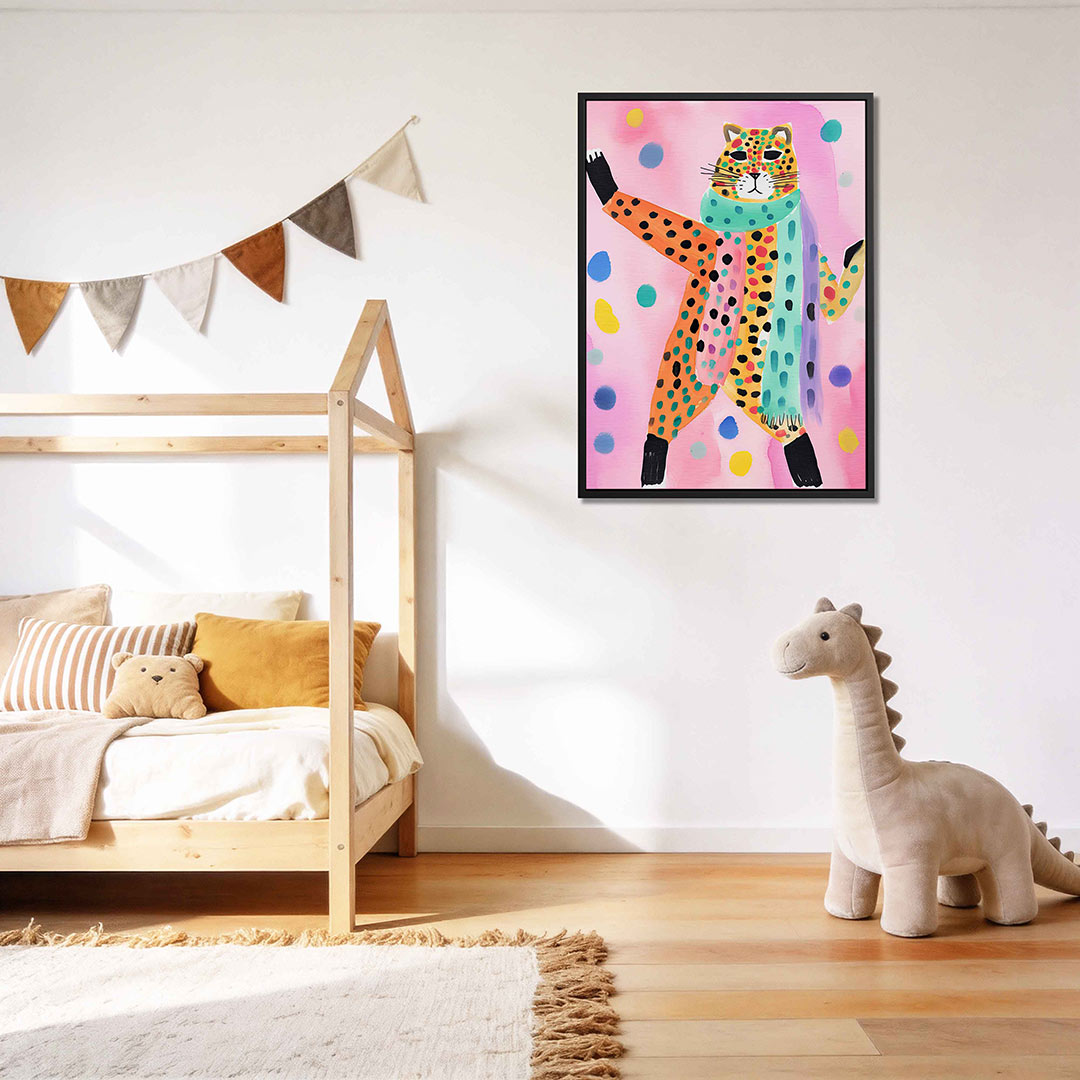 Vrolijke dierenfiguur Kunstwerk
