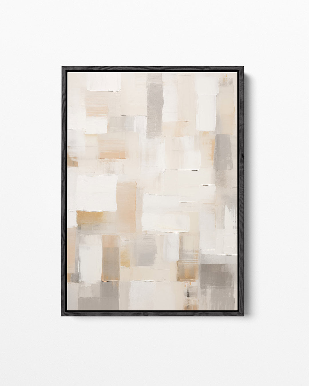 Zachte kleuren compositie Kunstwerk