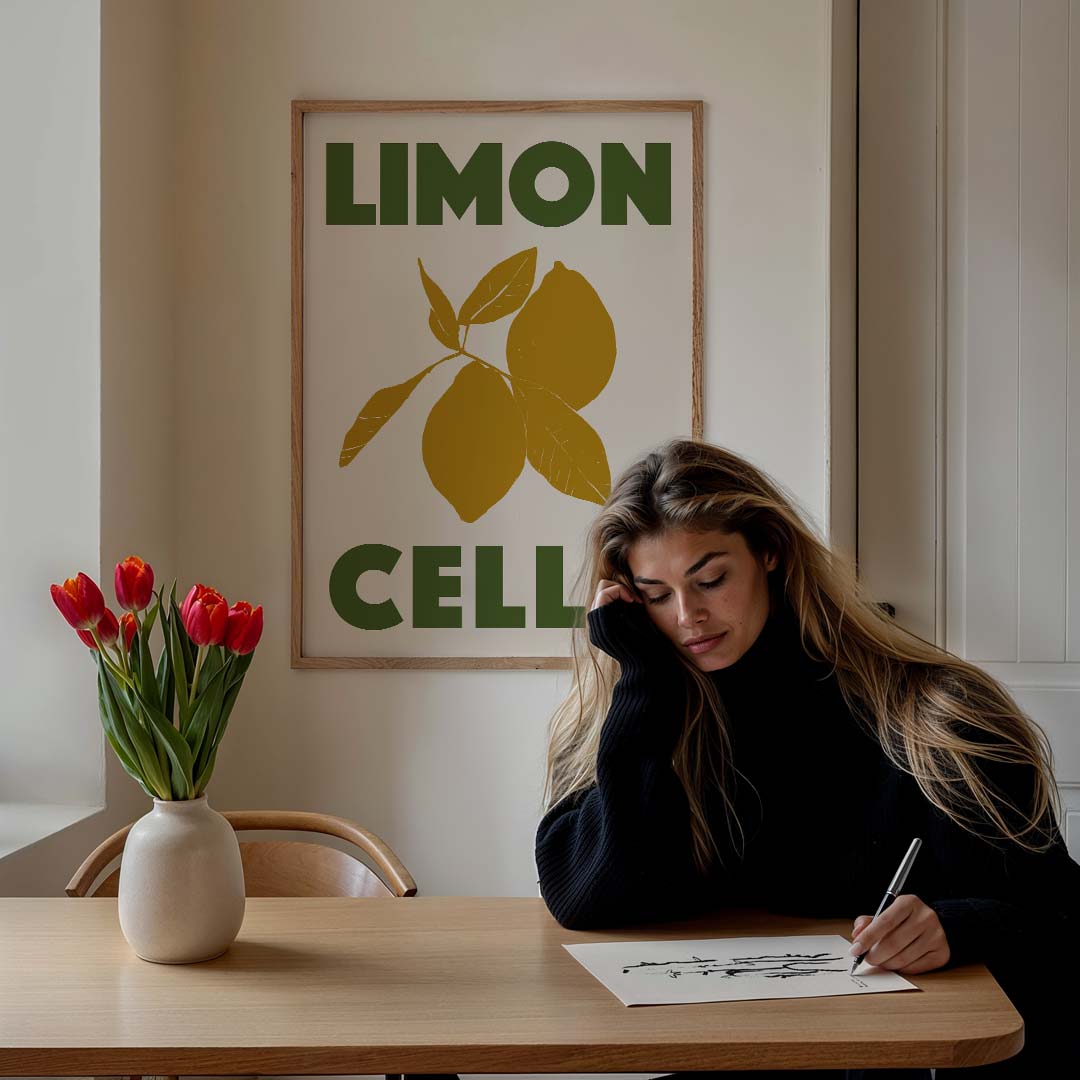 Limoncello Refresh Poster-WallArtistic