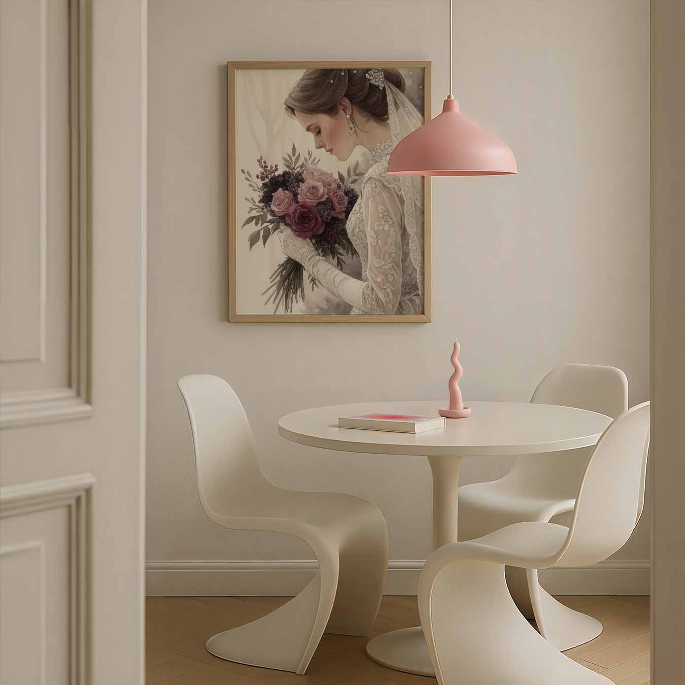 Elegante Romantische Bruidsposter-WallArtistic