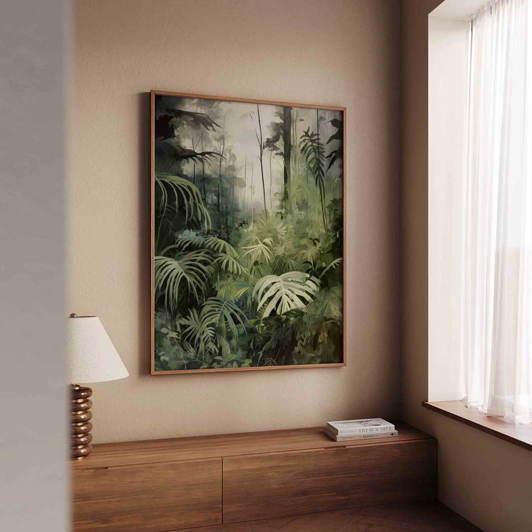 Weelderige jungle Poster