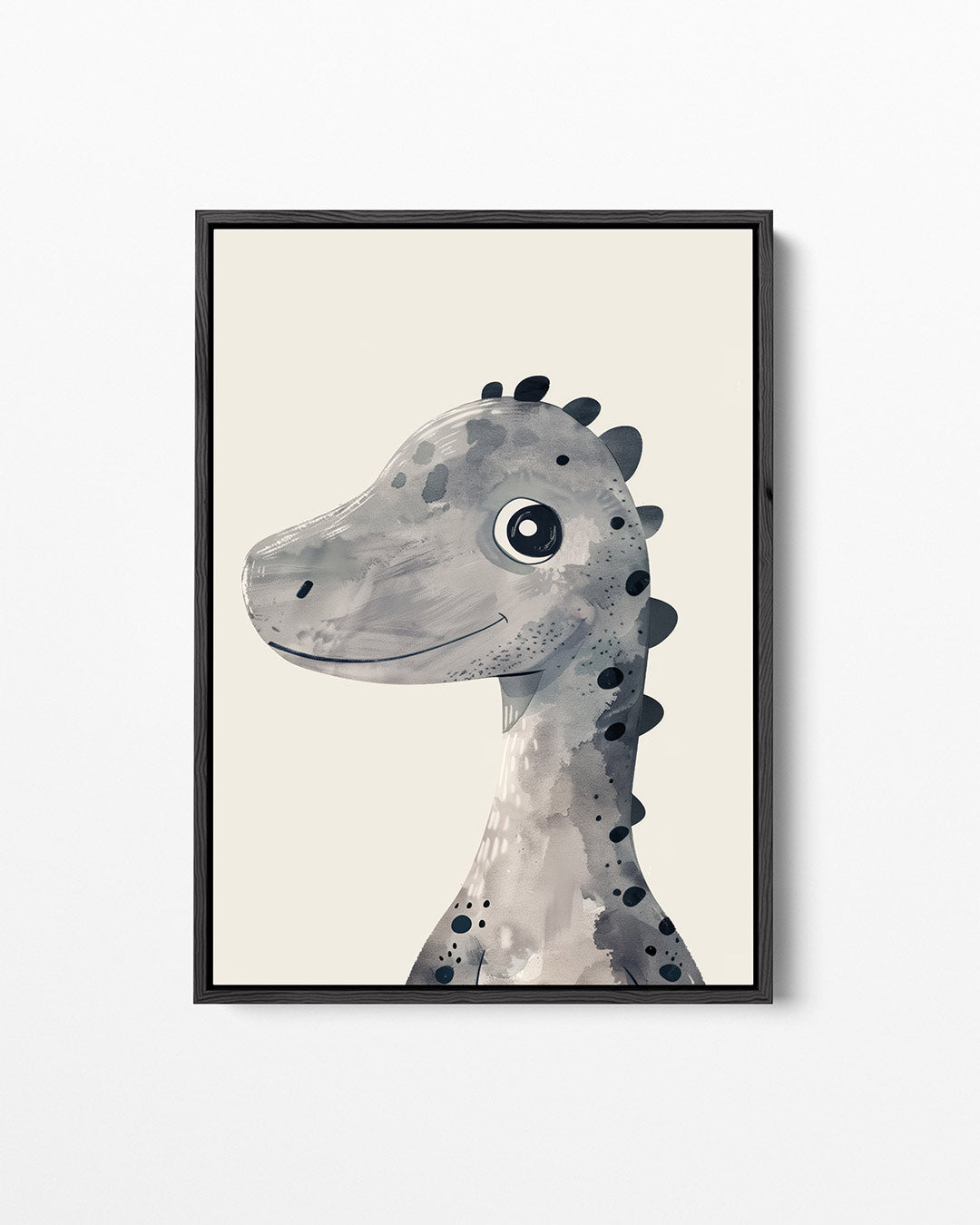 Vrolijke dinosaurus illustratie Kunstwerk