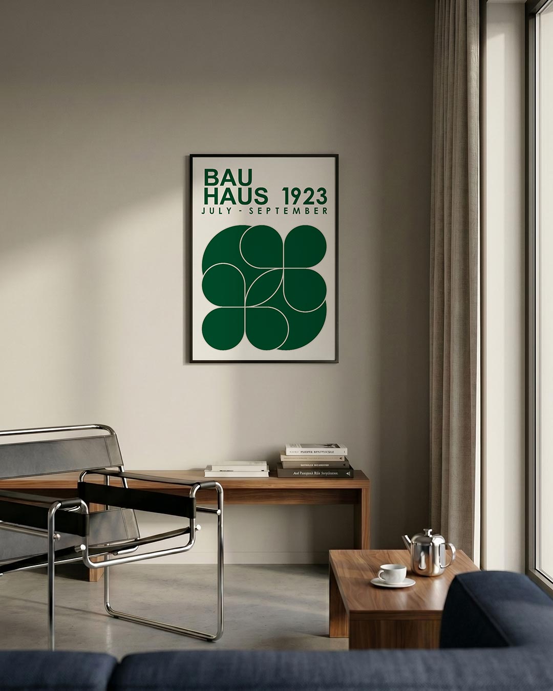 Vorm en lijnenspel Poster