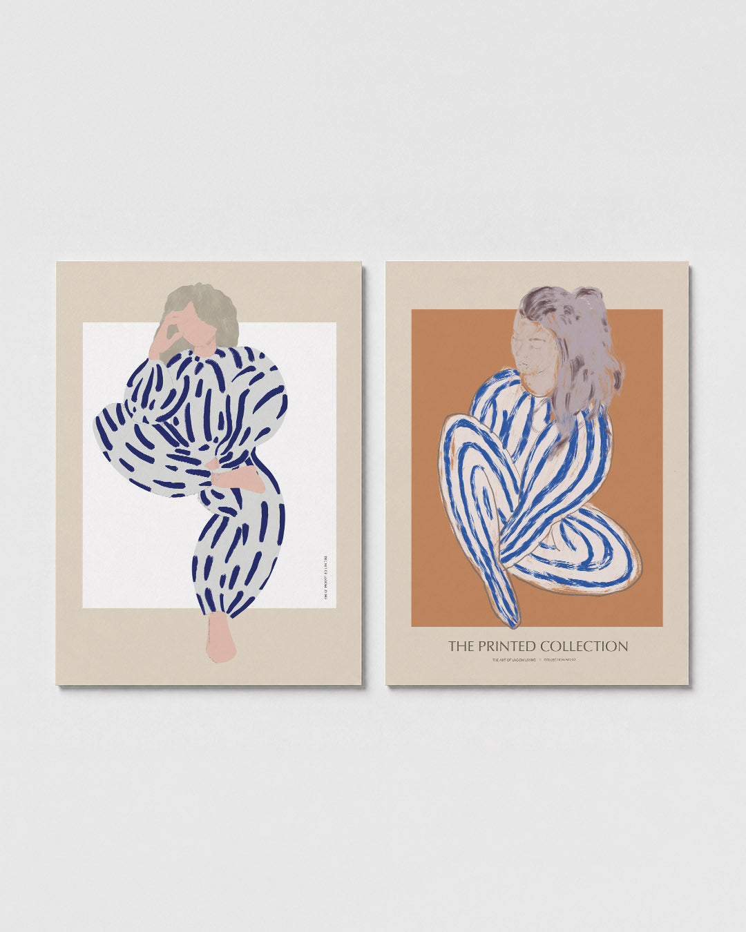 Vorm en kleurenspel Posterset
