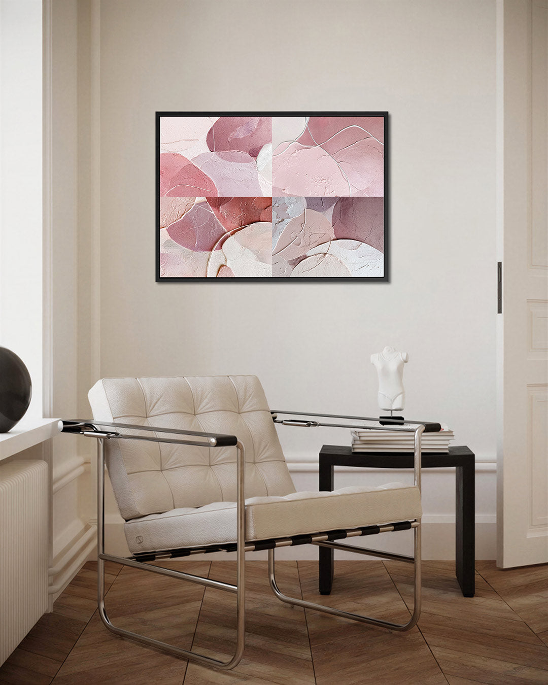 Organische vormen compositie Kunstwerk