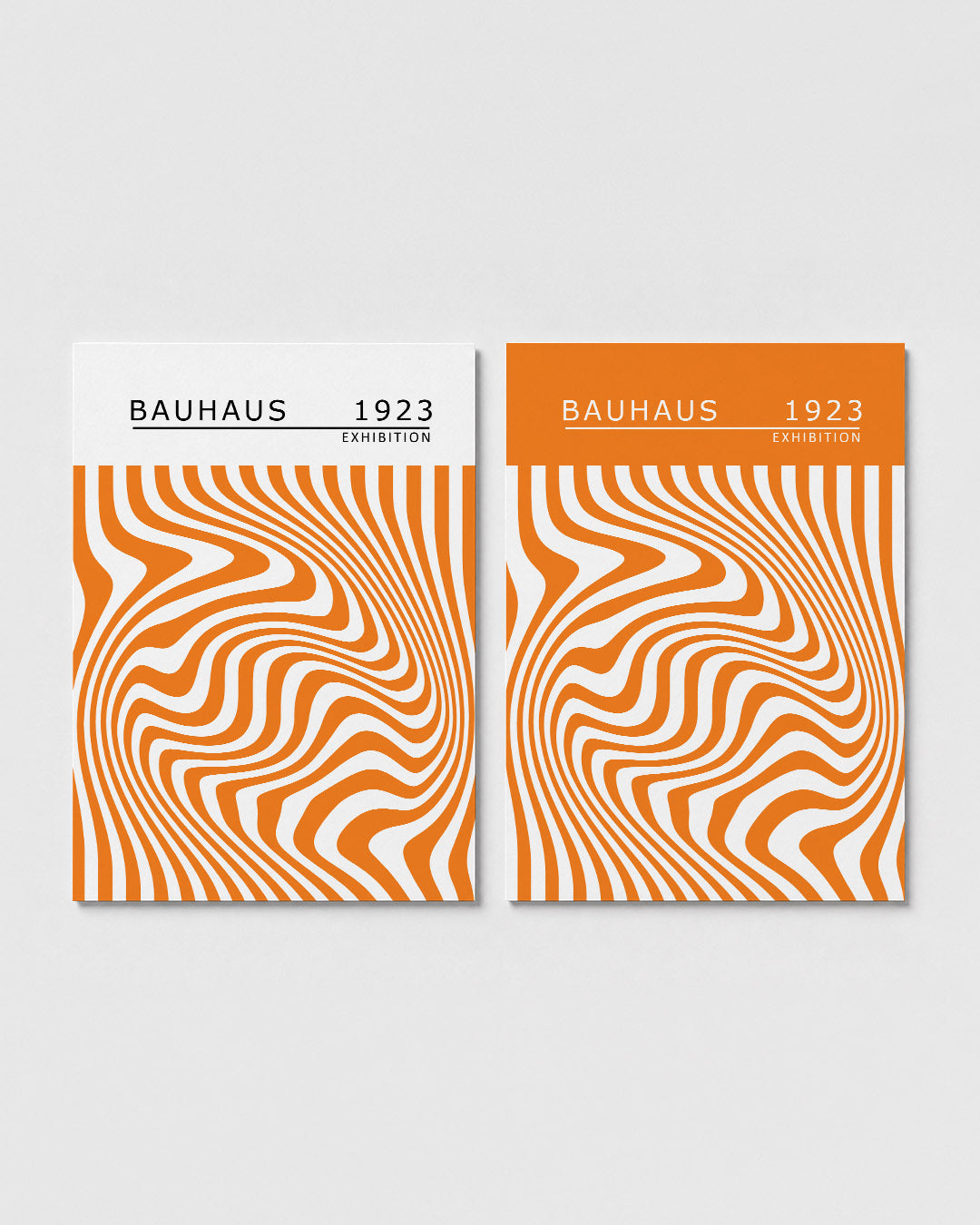 Golvend lijnenspel Posterset