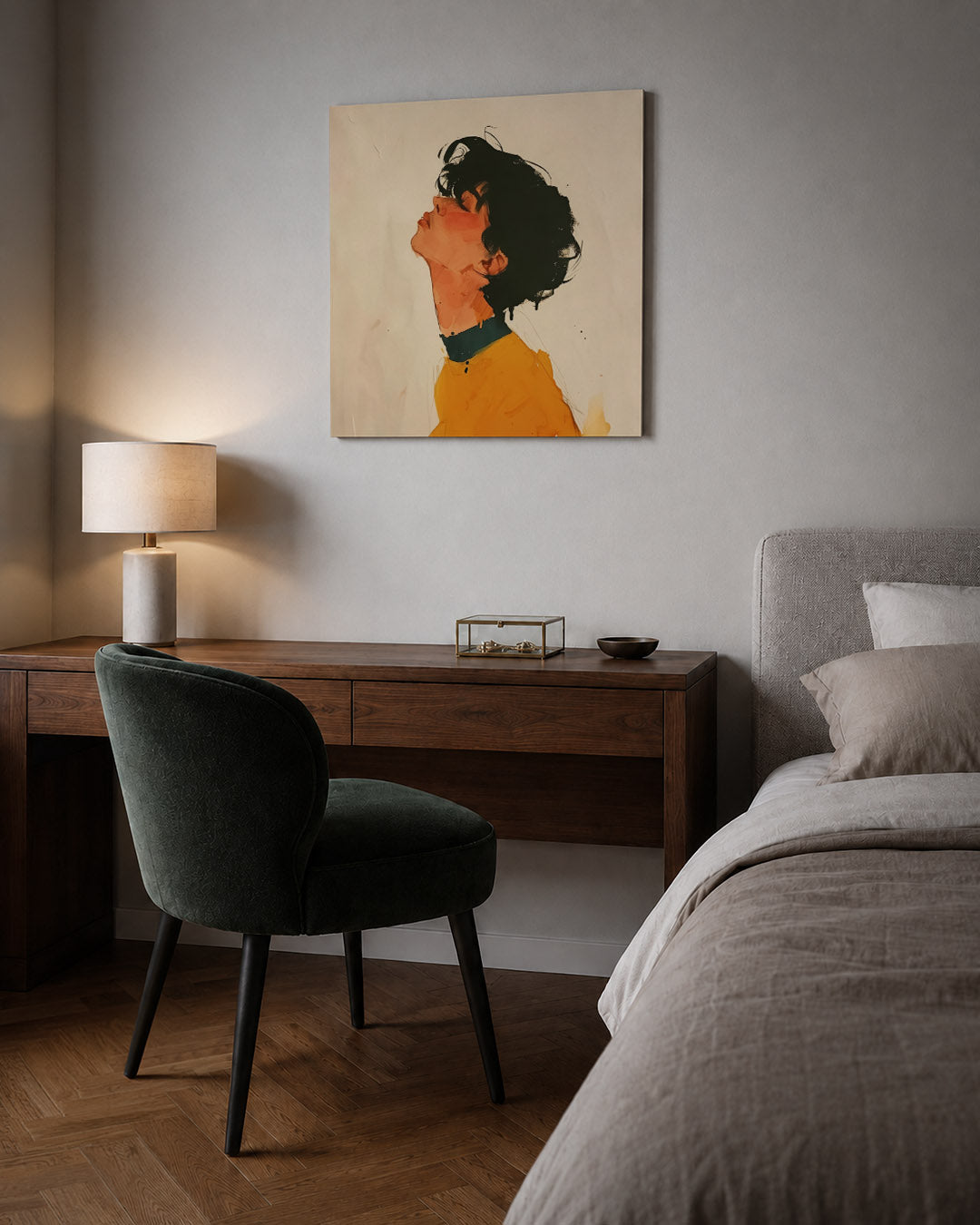 Portretstudie Kunstwerk
