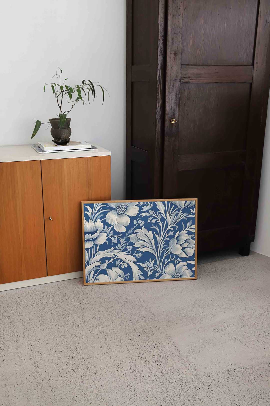 Bloemen en bladeren Poster