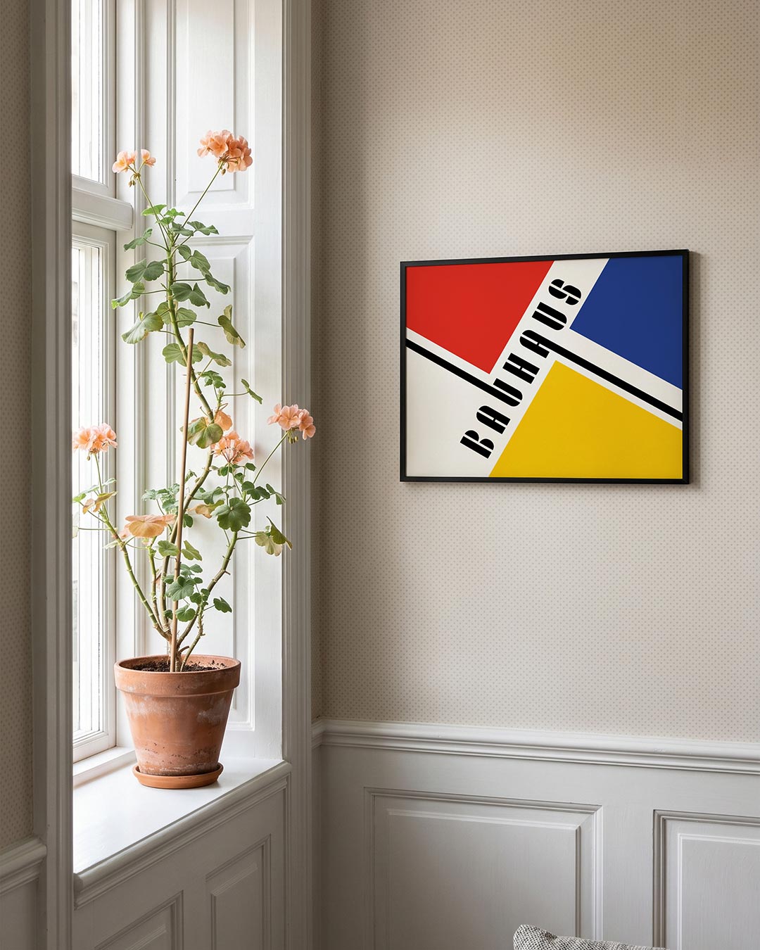 Vorm en kleurvlakken Poster