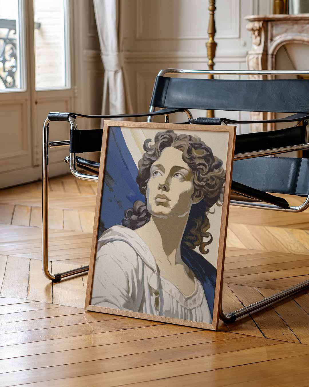 Elegante Vrouwenkracht Poster-WallArtistic