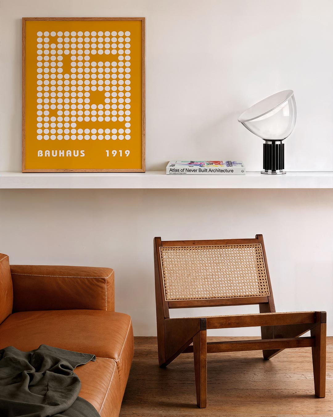 Cirkelpatroon en kleur Poster