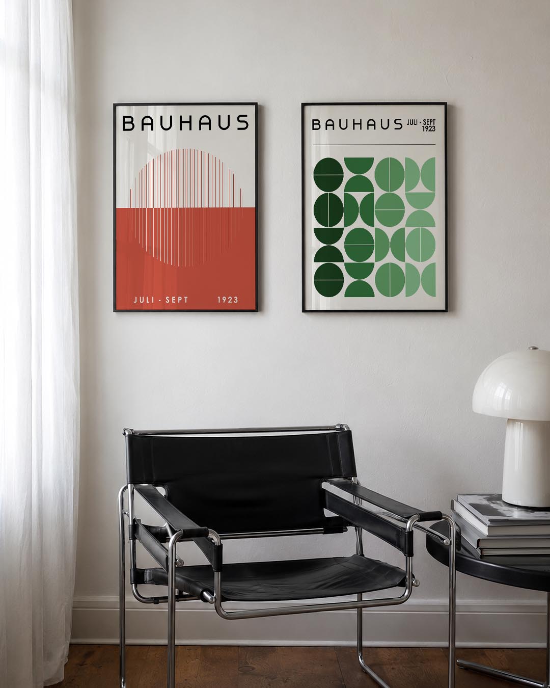 Lijnen en kleurvlakken Posterset