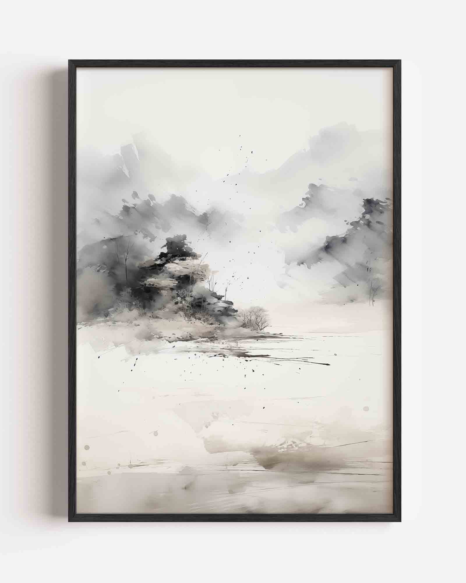 Berglandschap Poster