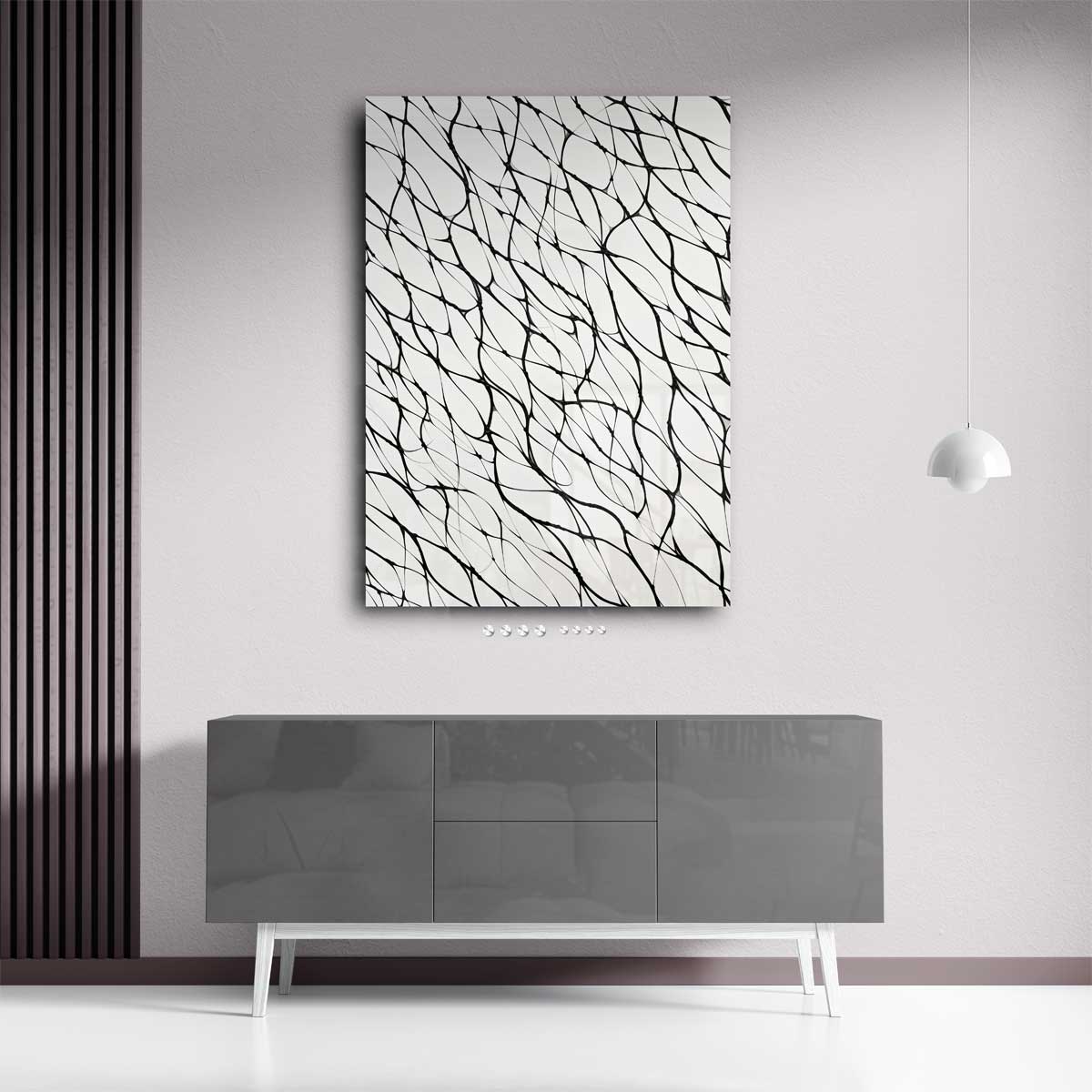 Dansende Lijnen Kunstwerk-canvas-dibond-plexiglas-wanddecoratie-WallArtistic