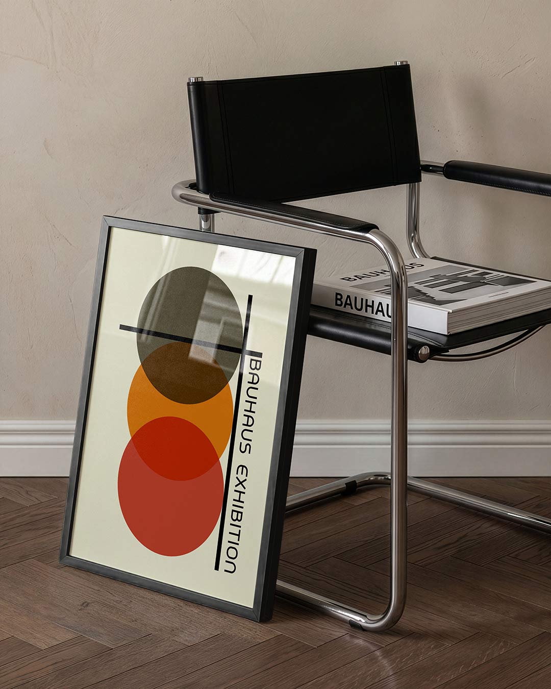 Cirkel en lijnenspel Poster