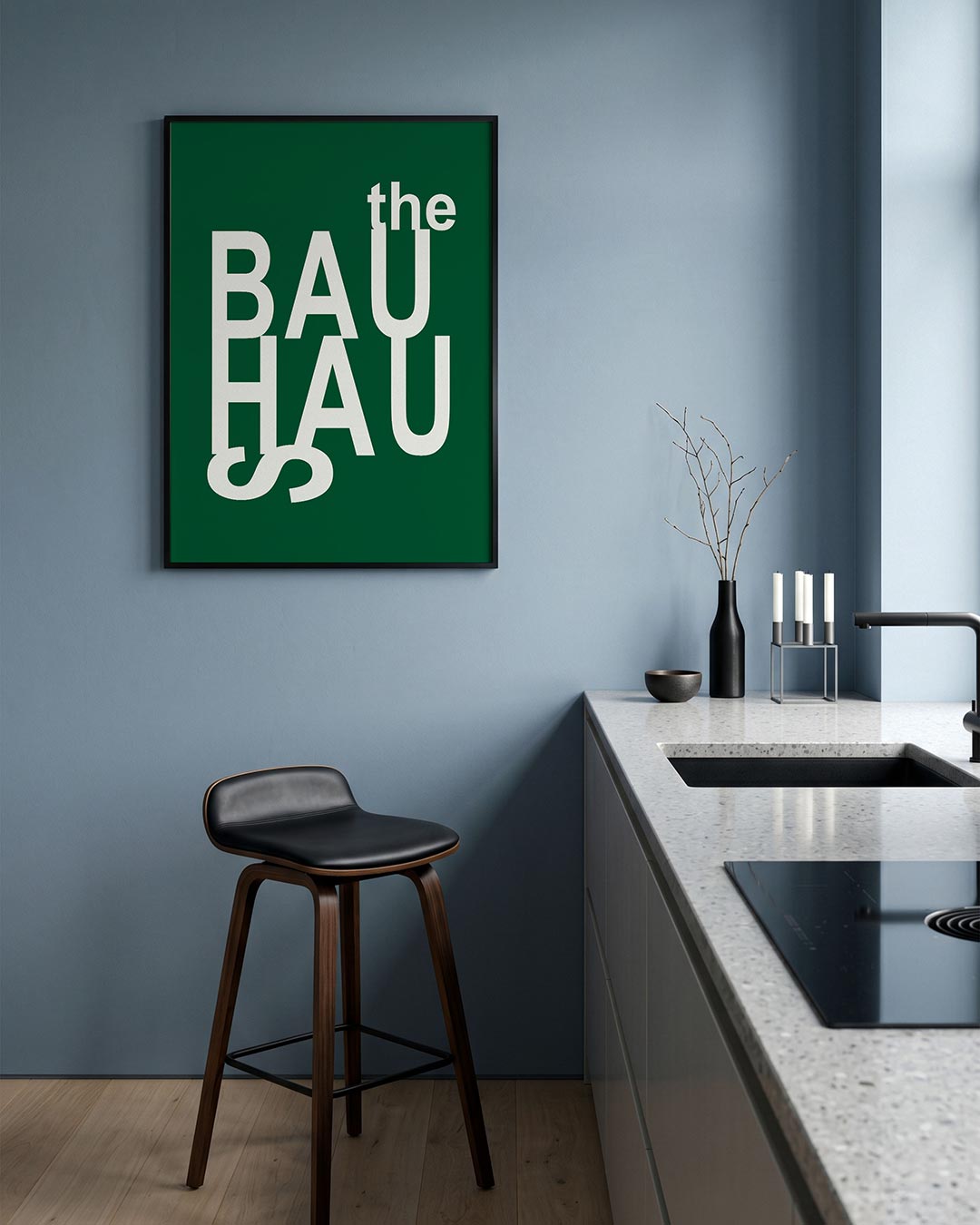 Typografische compositie Poster