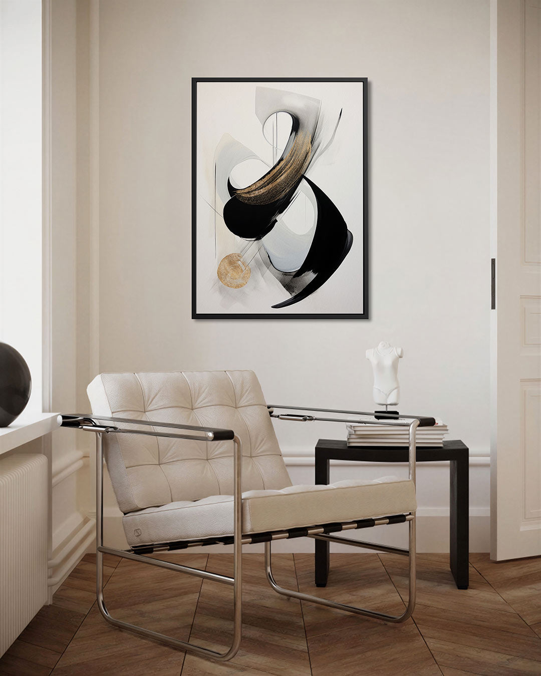 Dynamische vormen Kunstwerk