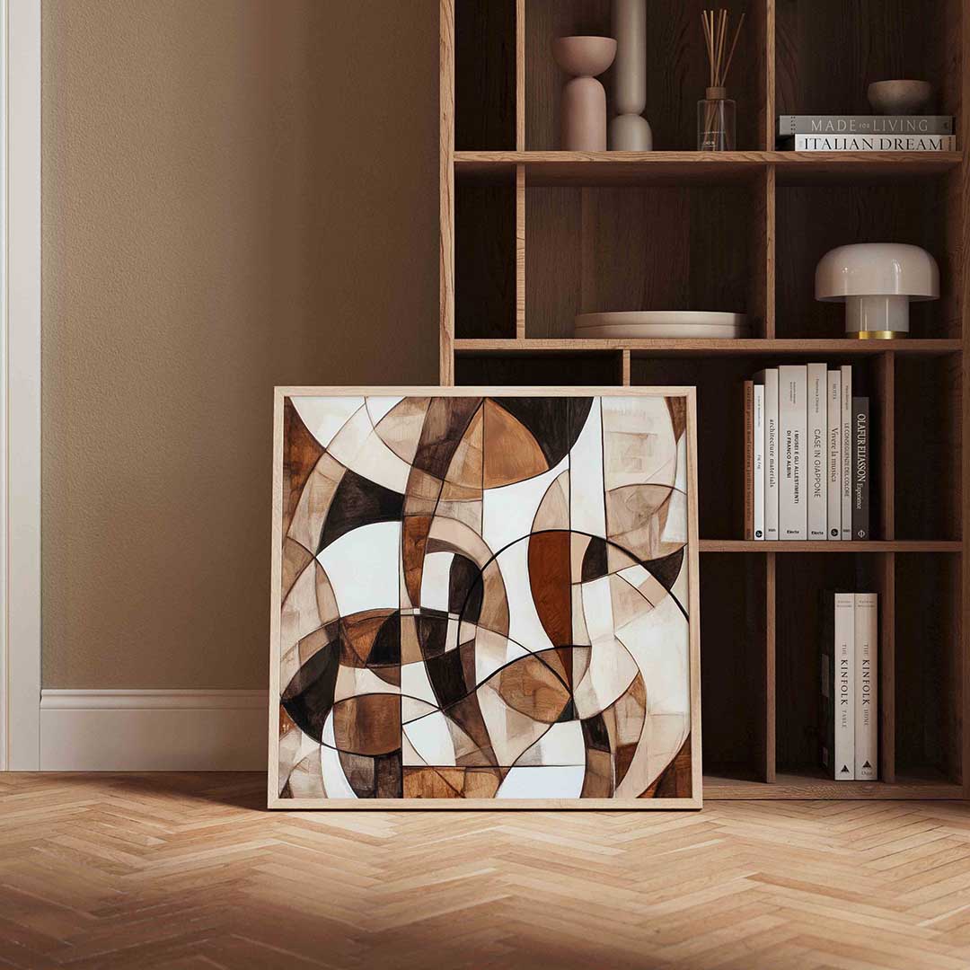 Abstracte vormen Poster