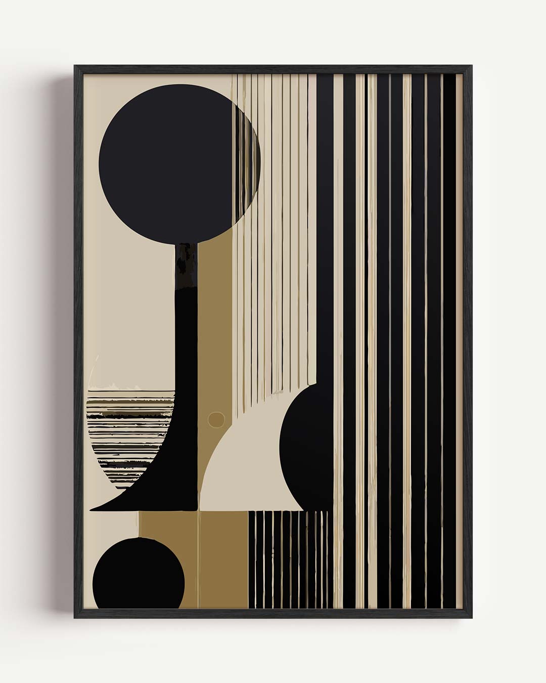 Moderne Abstracte Kunst Poster-WallArtistic