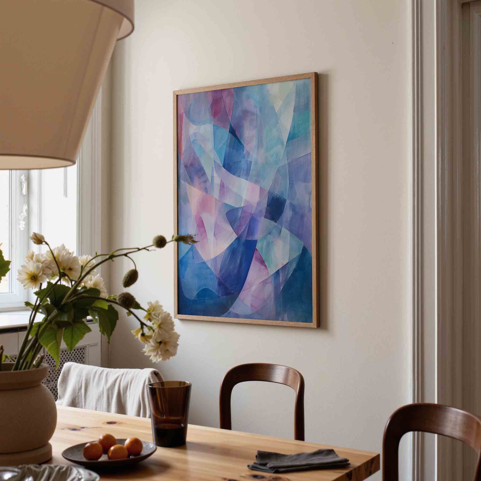 Abstracte vormen Poster