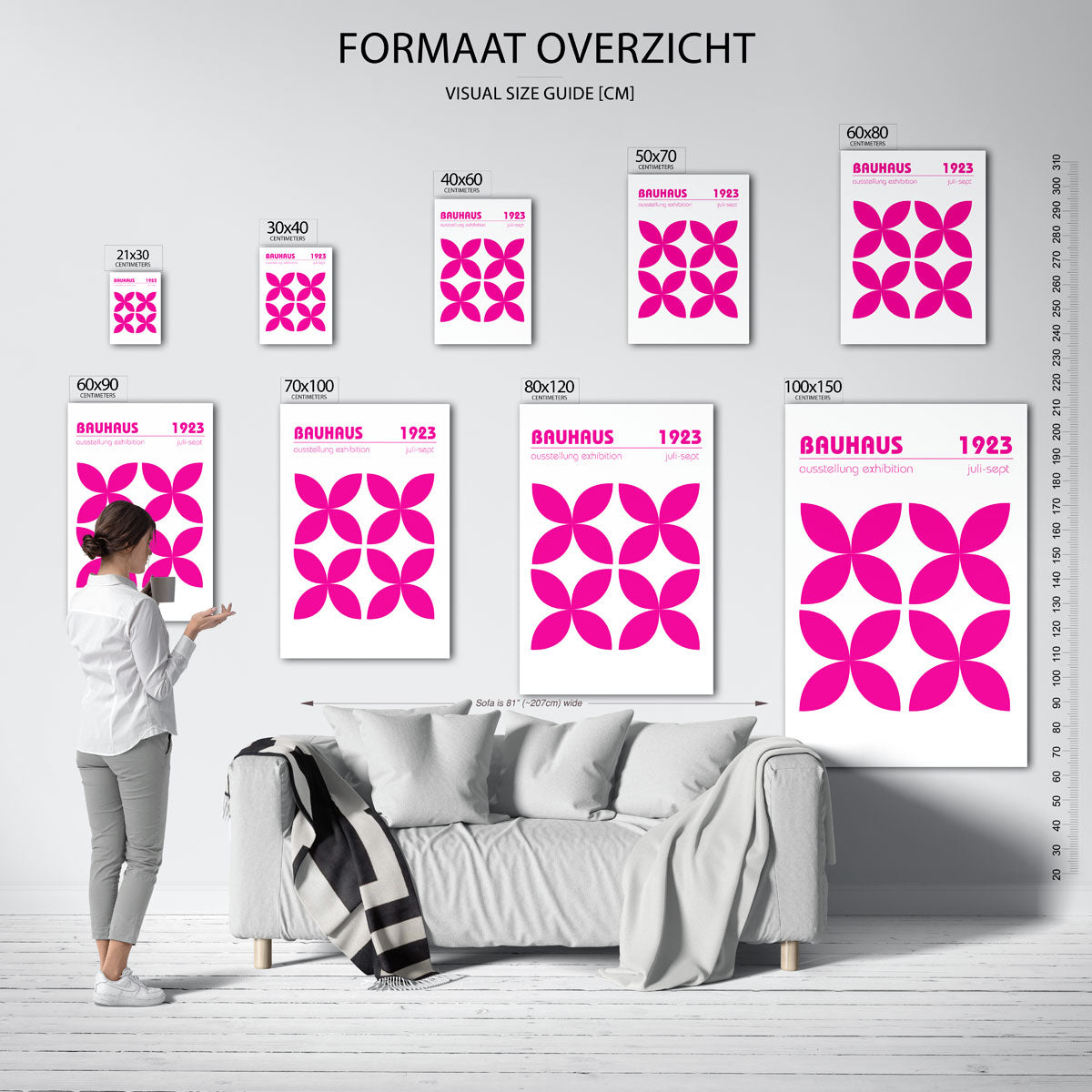 Vorm en kleur Poster
