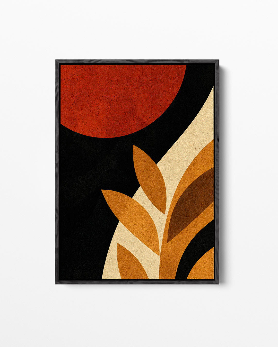 Geometrische vormen compositie Kunstwerk