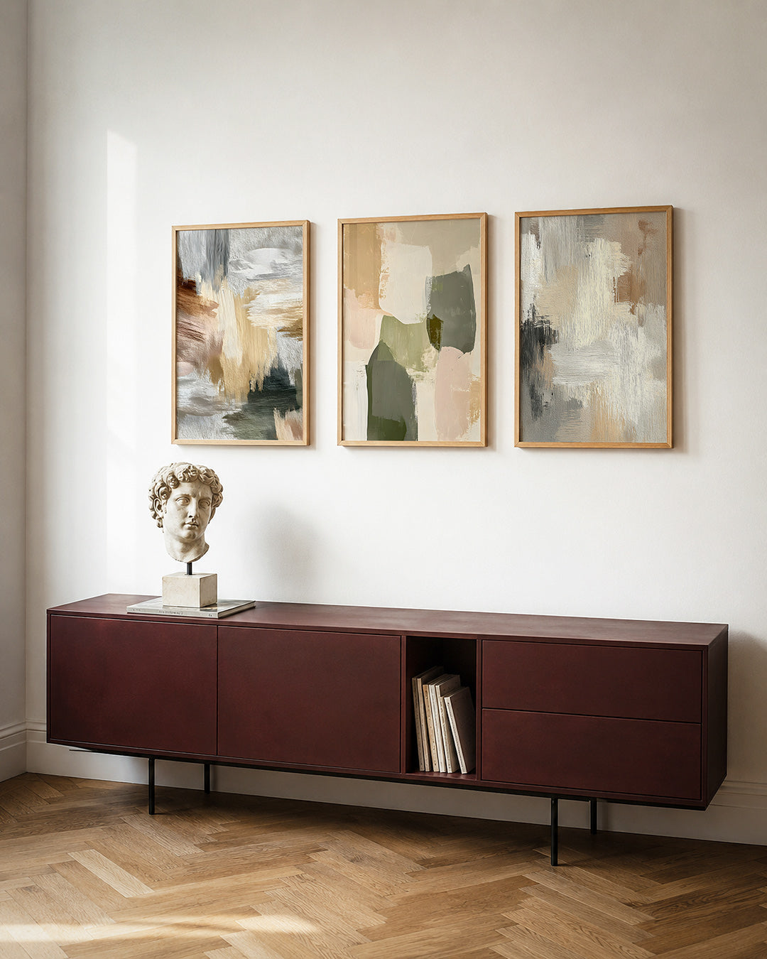 Kleurvlakken harmonie Posterset
