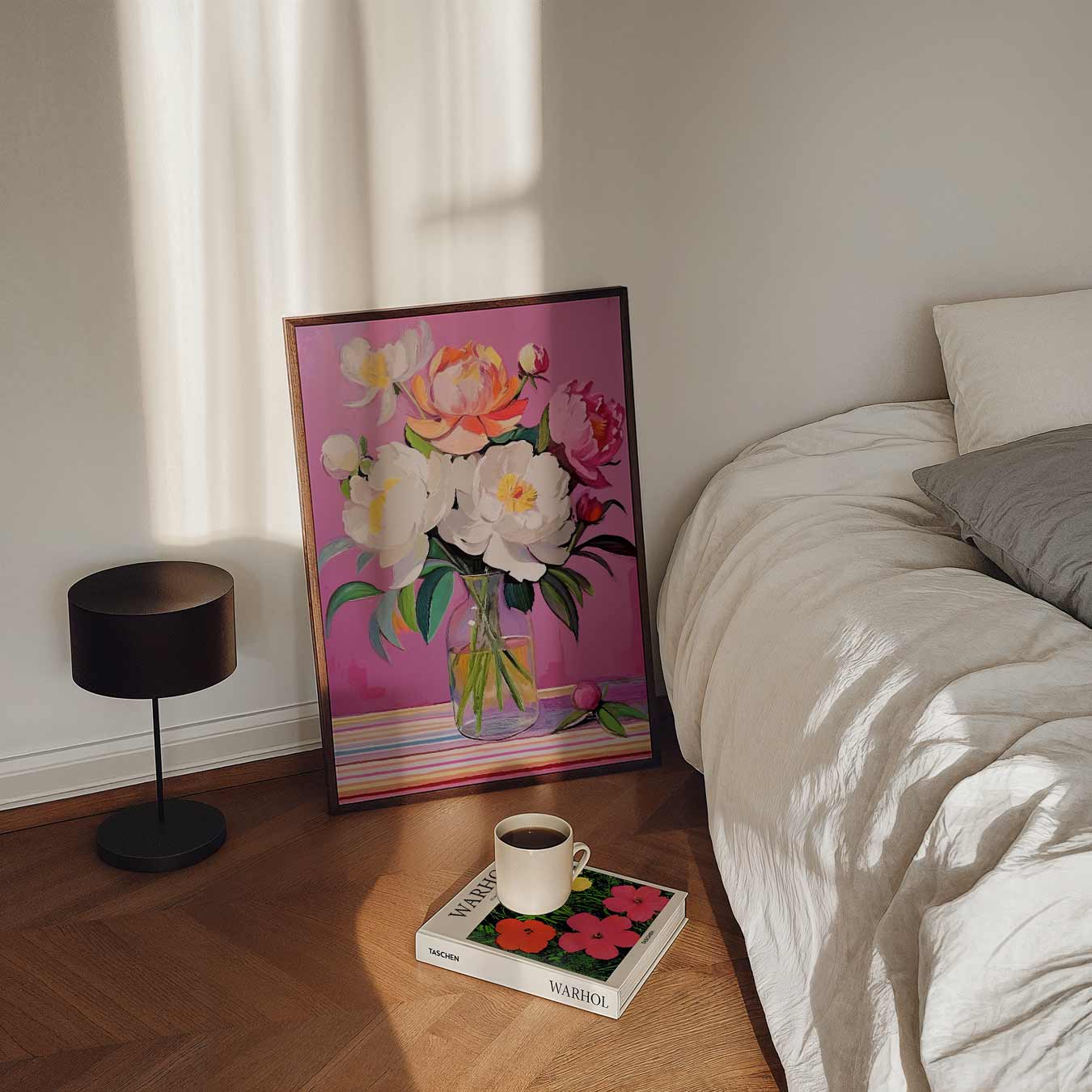 Elegante Bloemenpracht Poster-WallArtistic